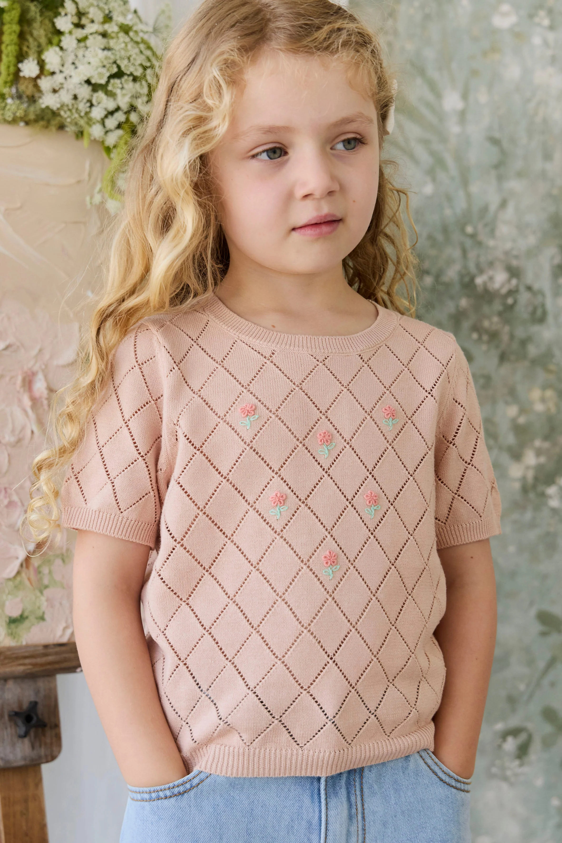Alexandra Top - Rose Mist Alexandra Flower - Image 11