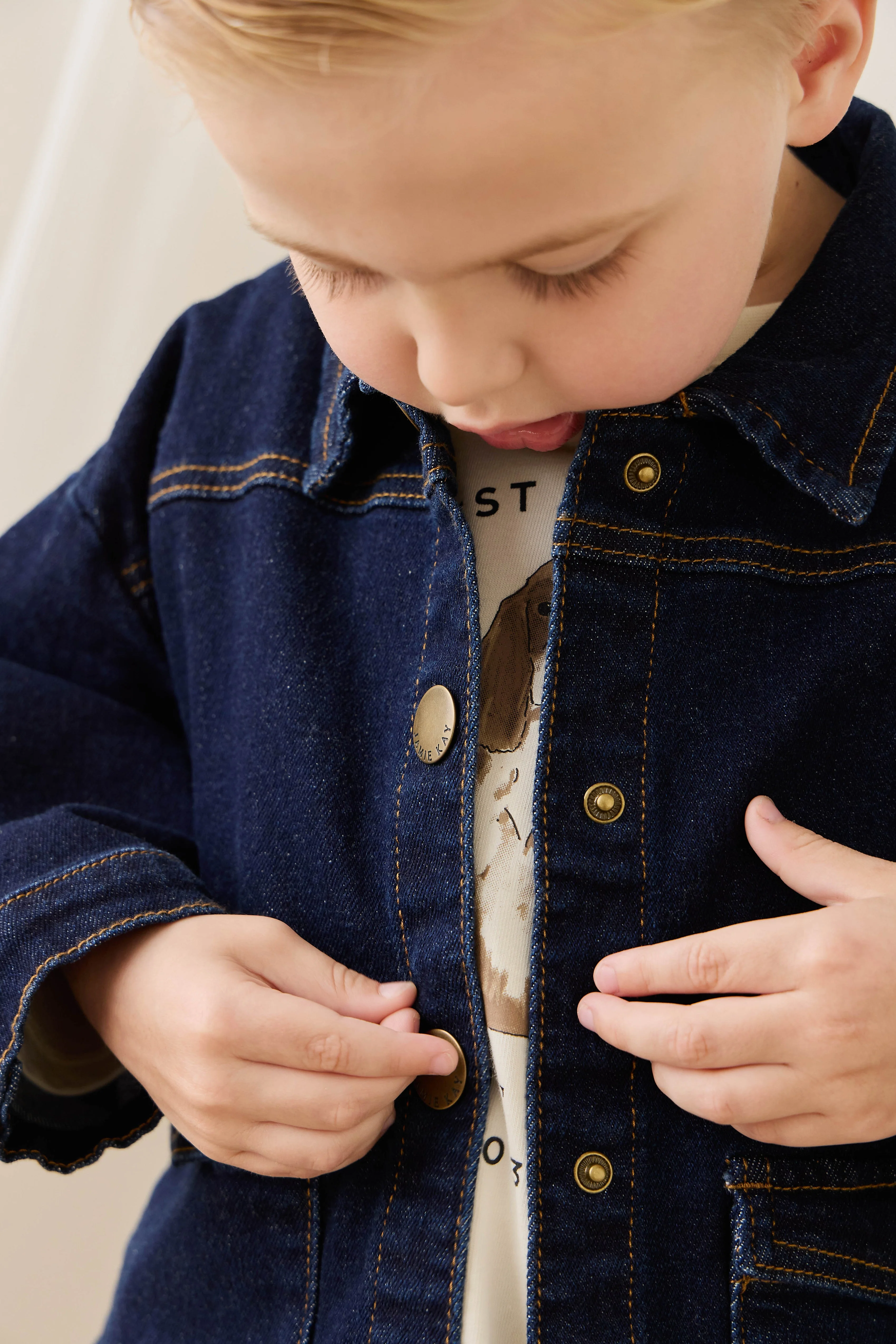 Arbor Jacket - Mid Indigo Denim - Image 3