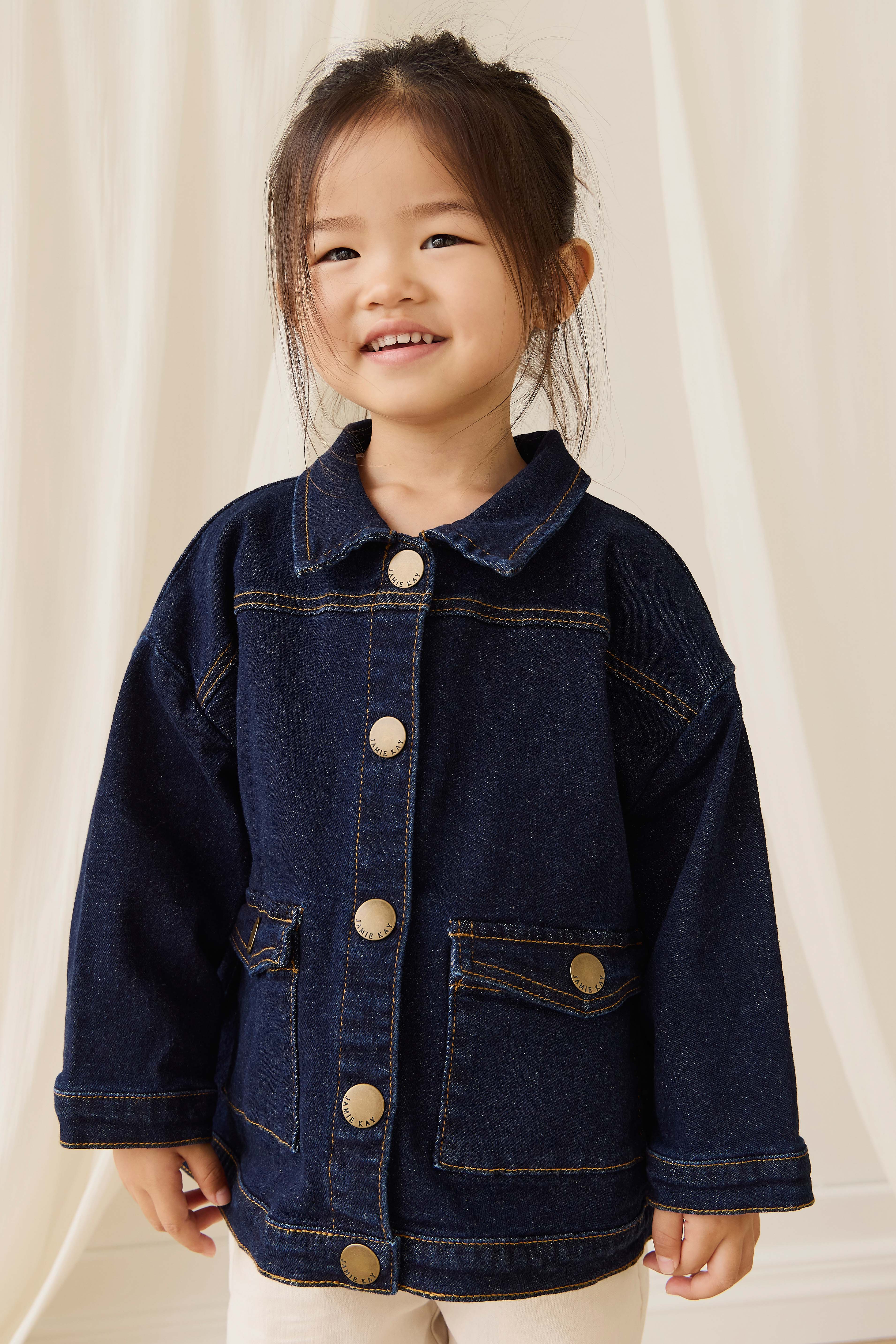 Arbor Jacket - Mid Indigo Denim - Image 6
