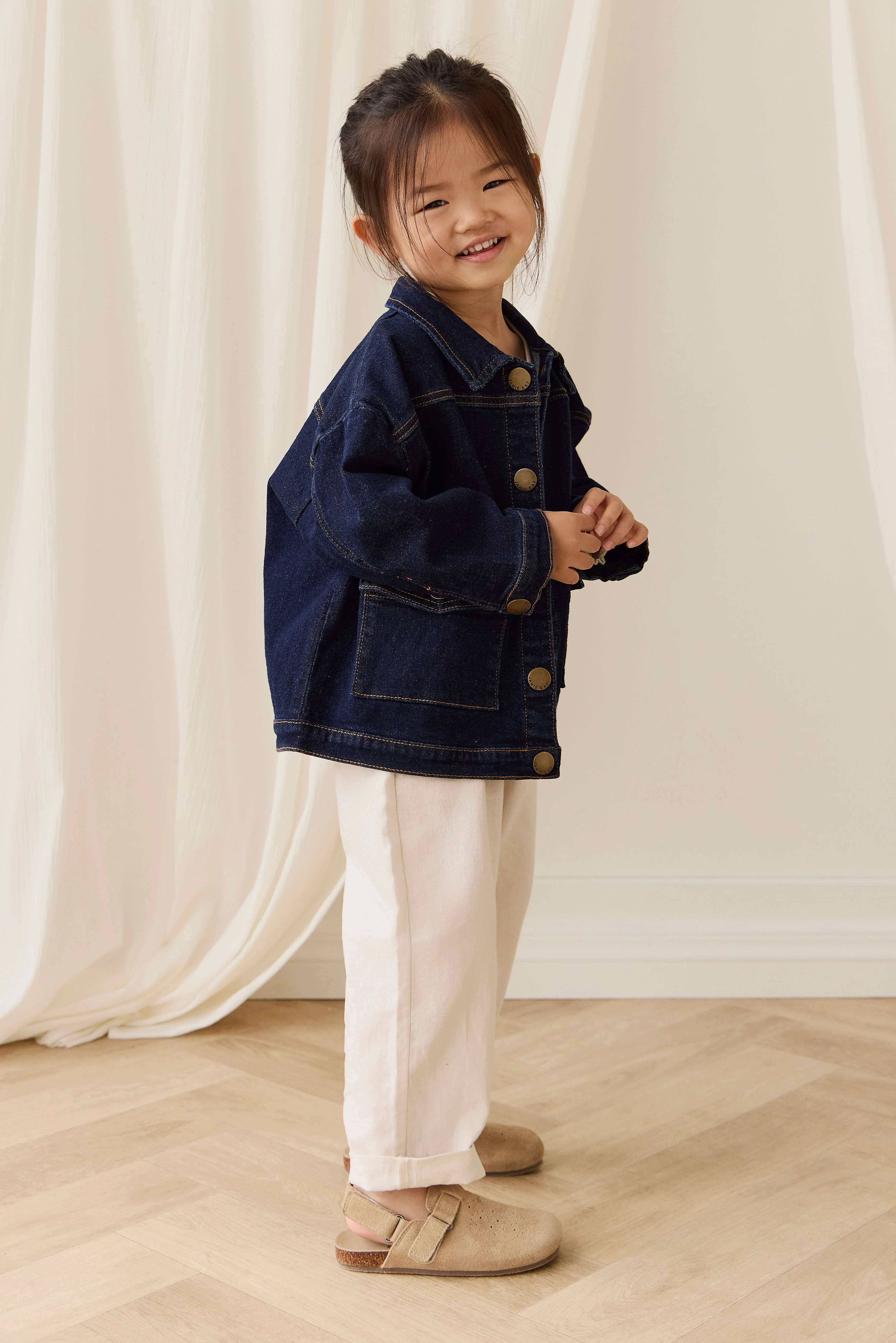 Arbor Jacket - Mid Indigo Denim - Image 7