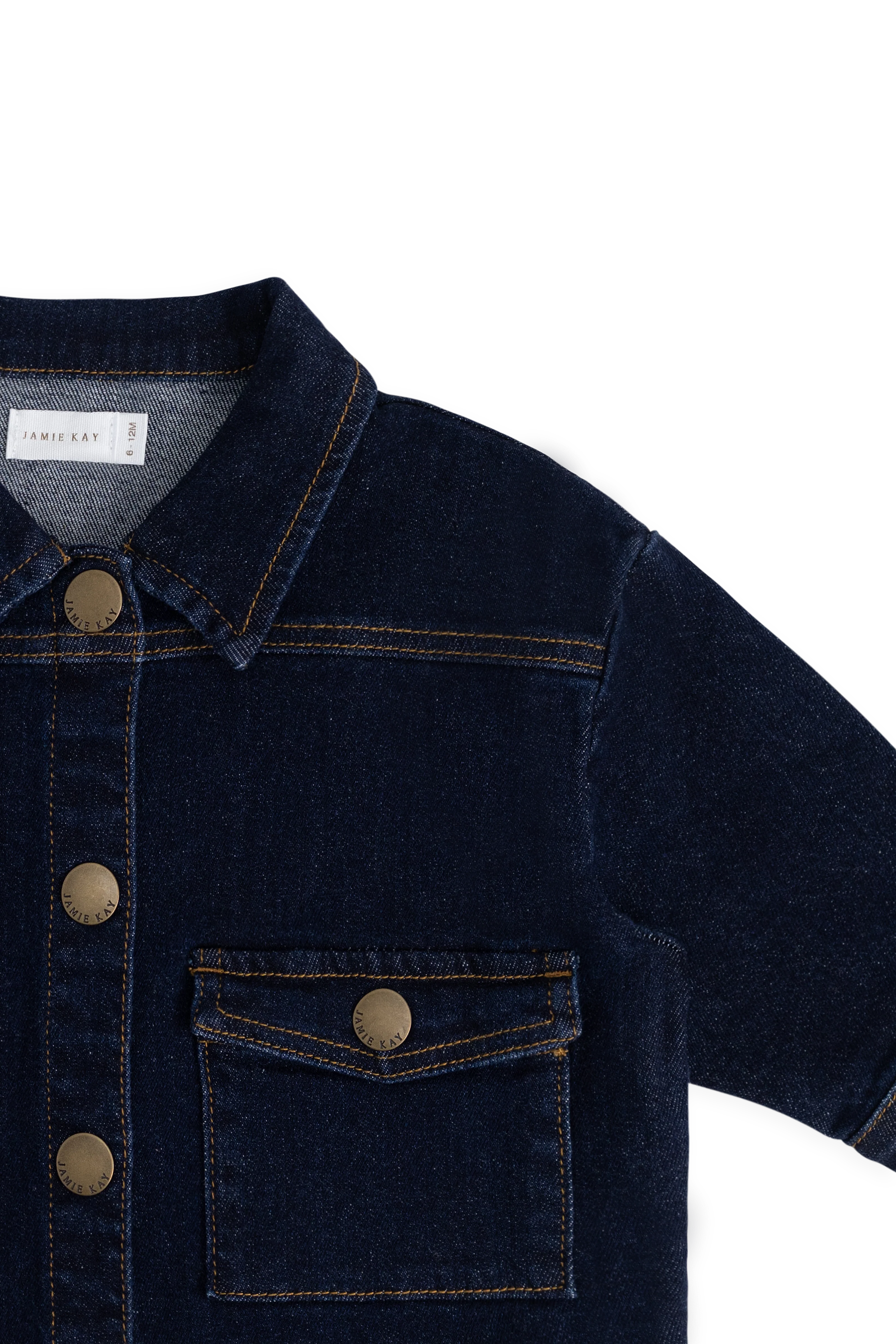 Arbor Jacket - Mid Indigo Denim - Image 9