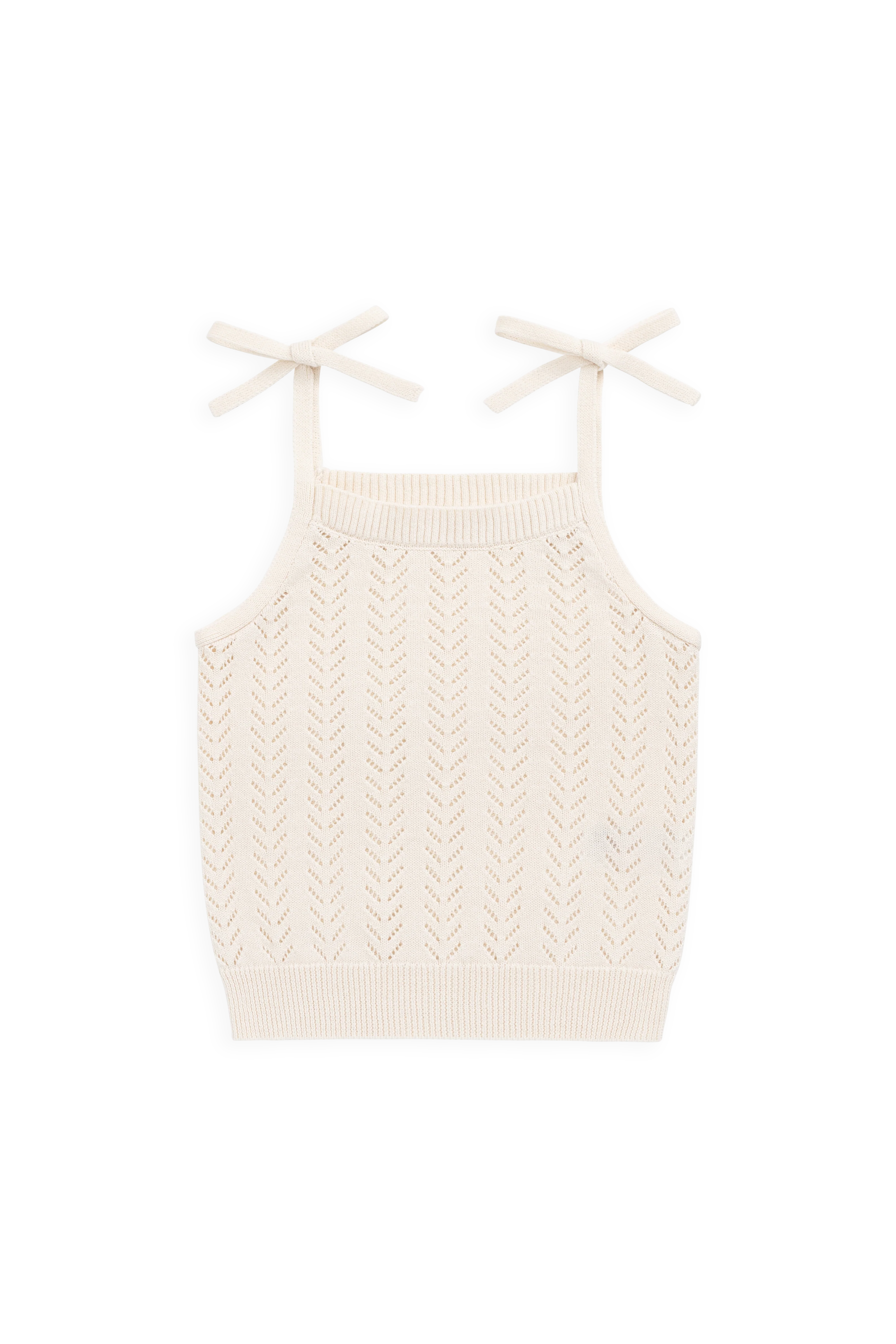 Aria Knitted Top - Soft Petal