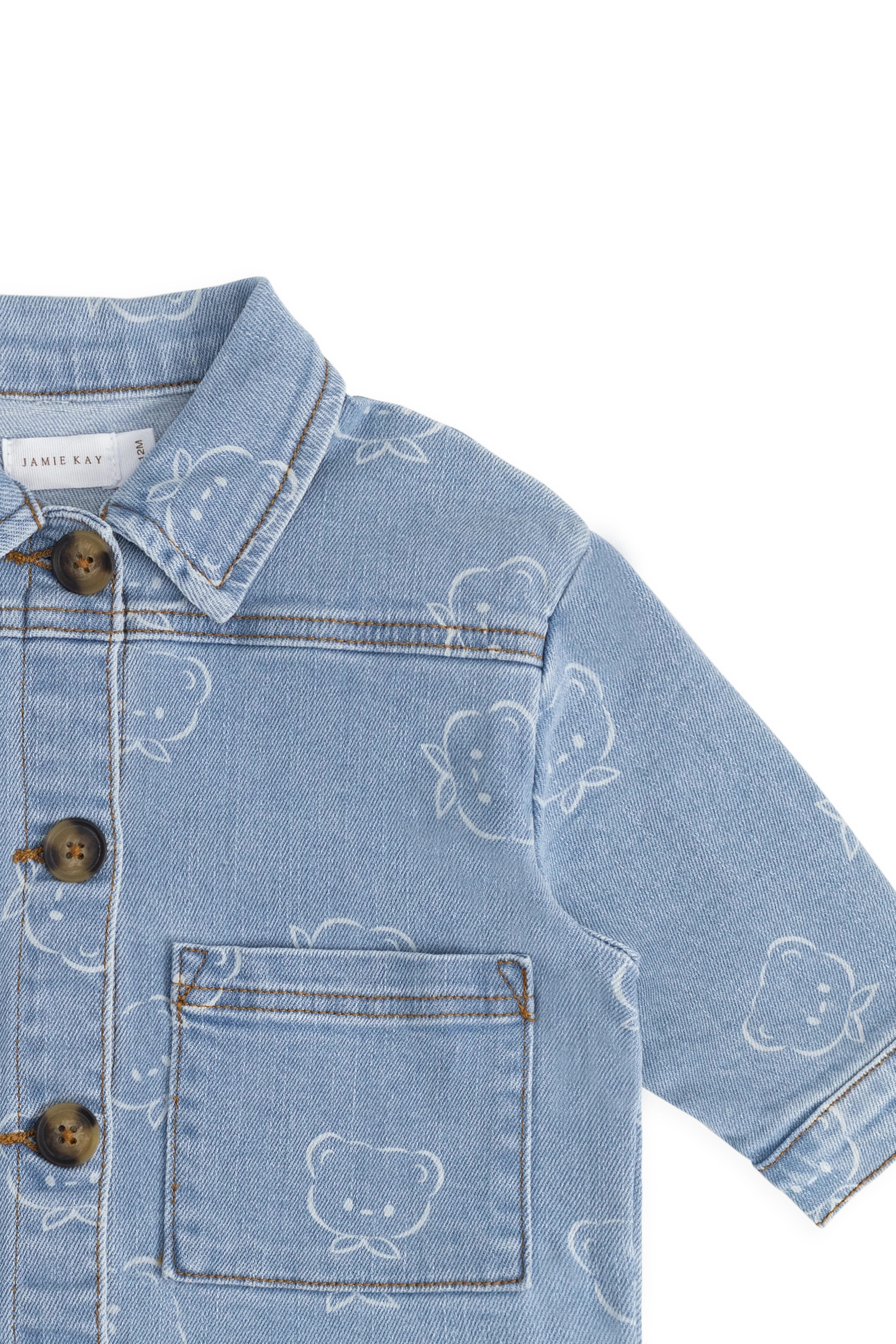 Axel Jacket - Bowie Bear Denim - Image 14