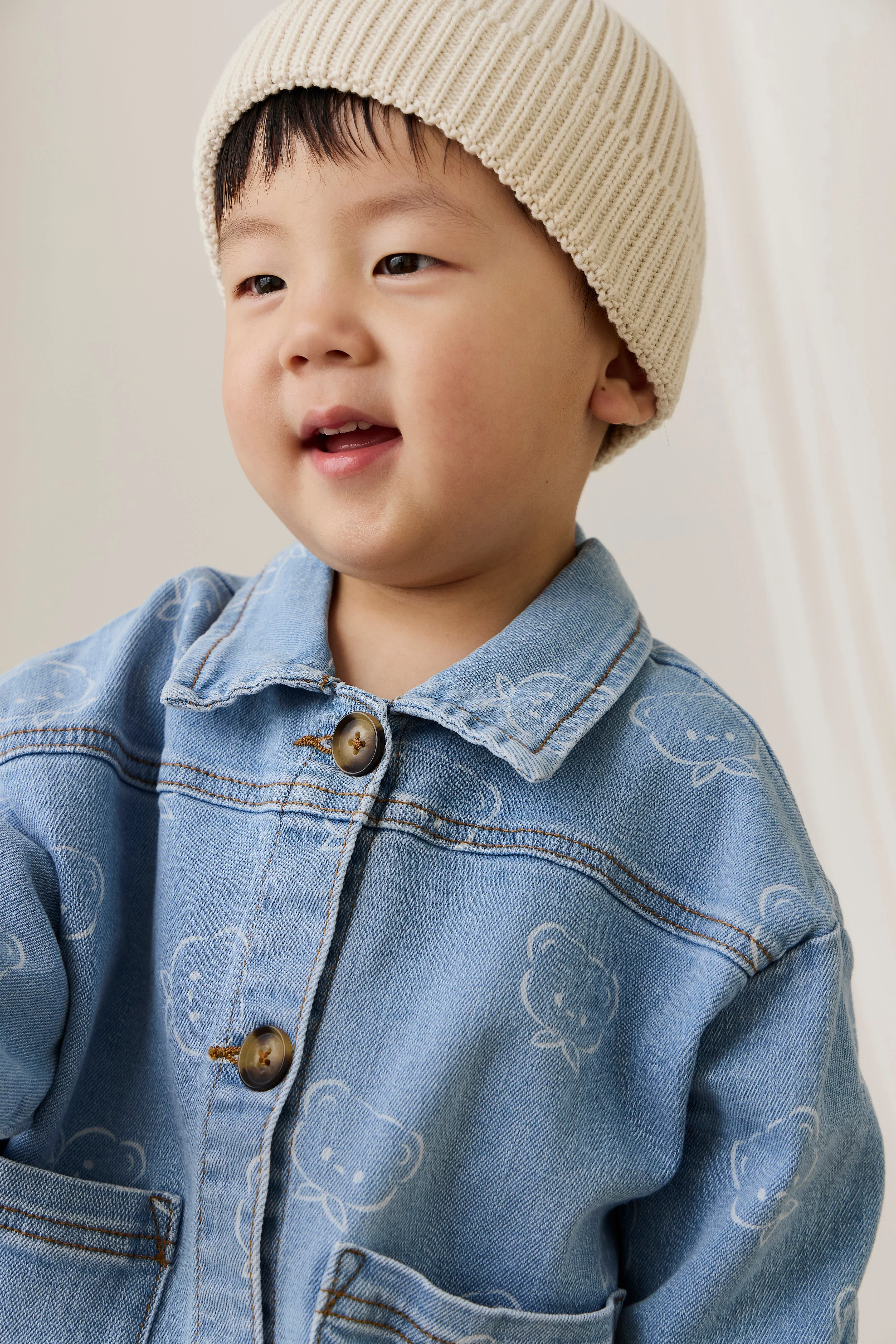 Axel Jacket - Bowie Bear Denim - Image 3