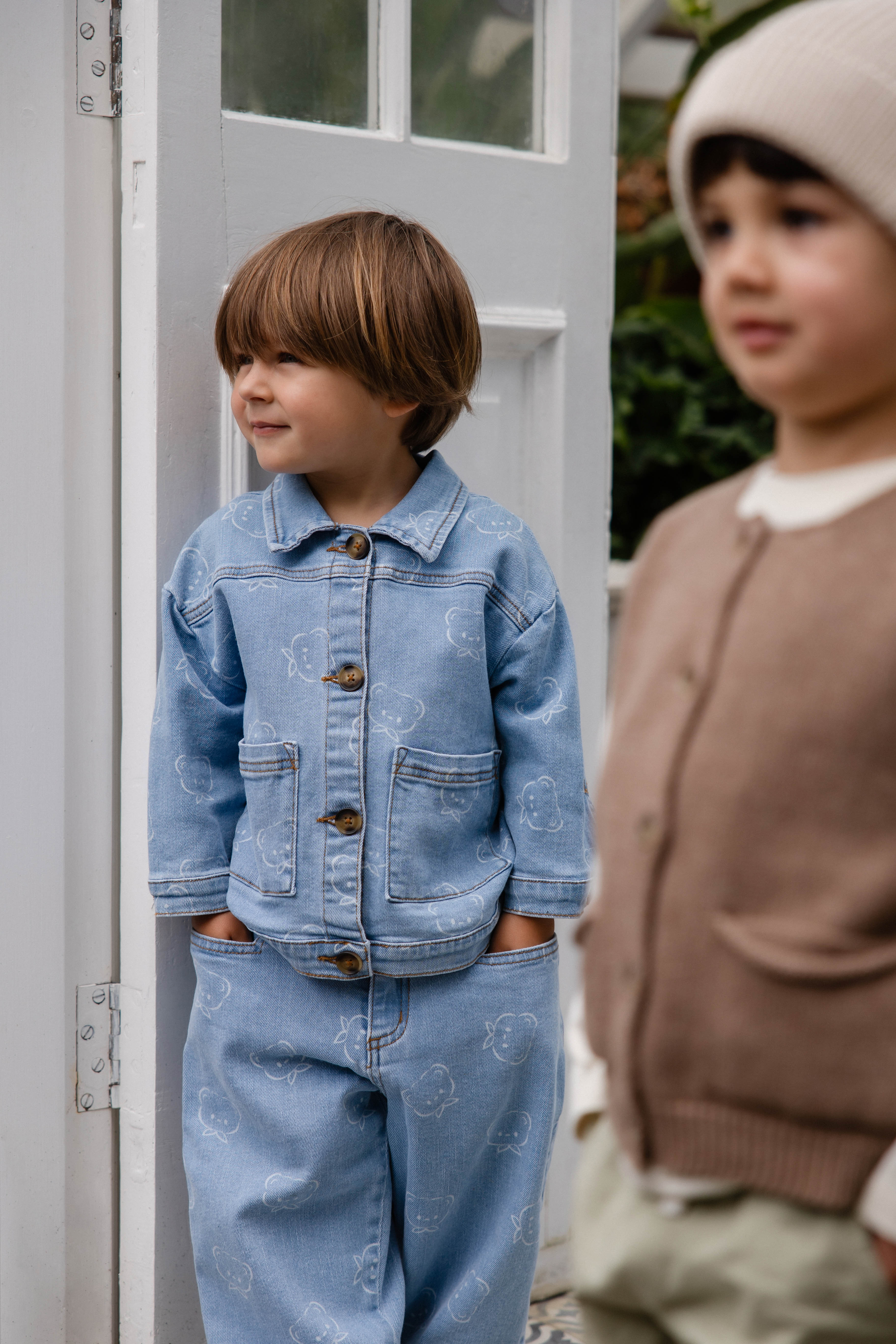 Axel Jacket - Bowie Bear Denim - Image 4