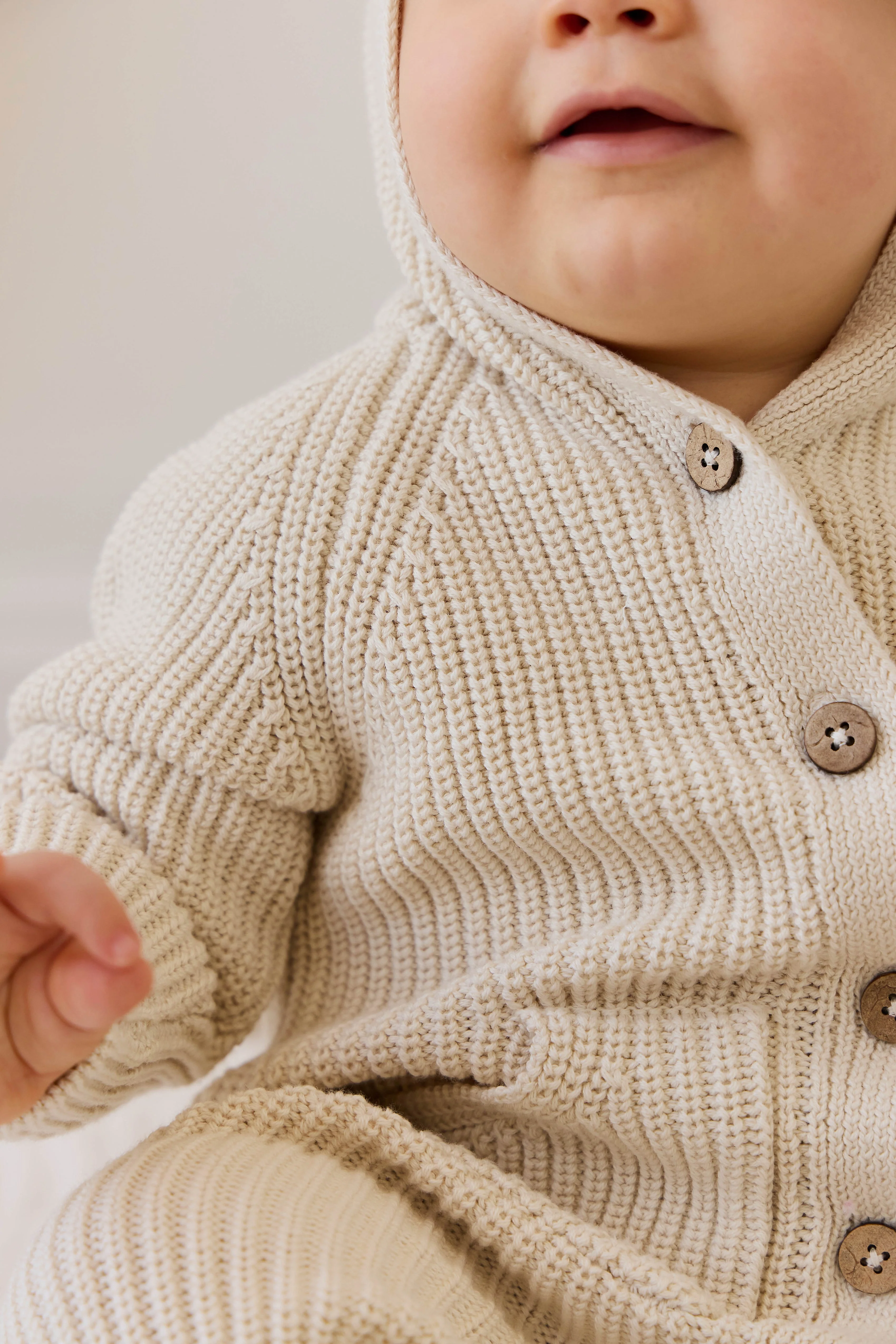 Bear Knit Onepiece - Vanilla - Image 7