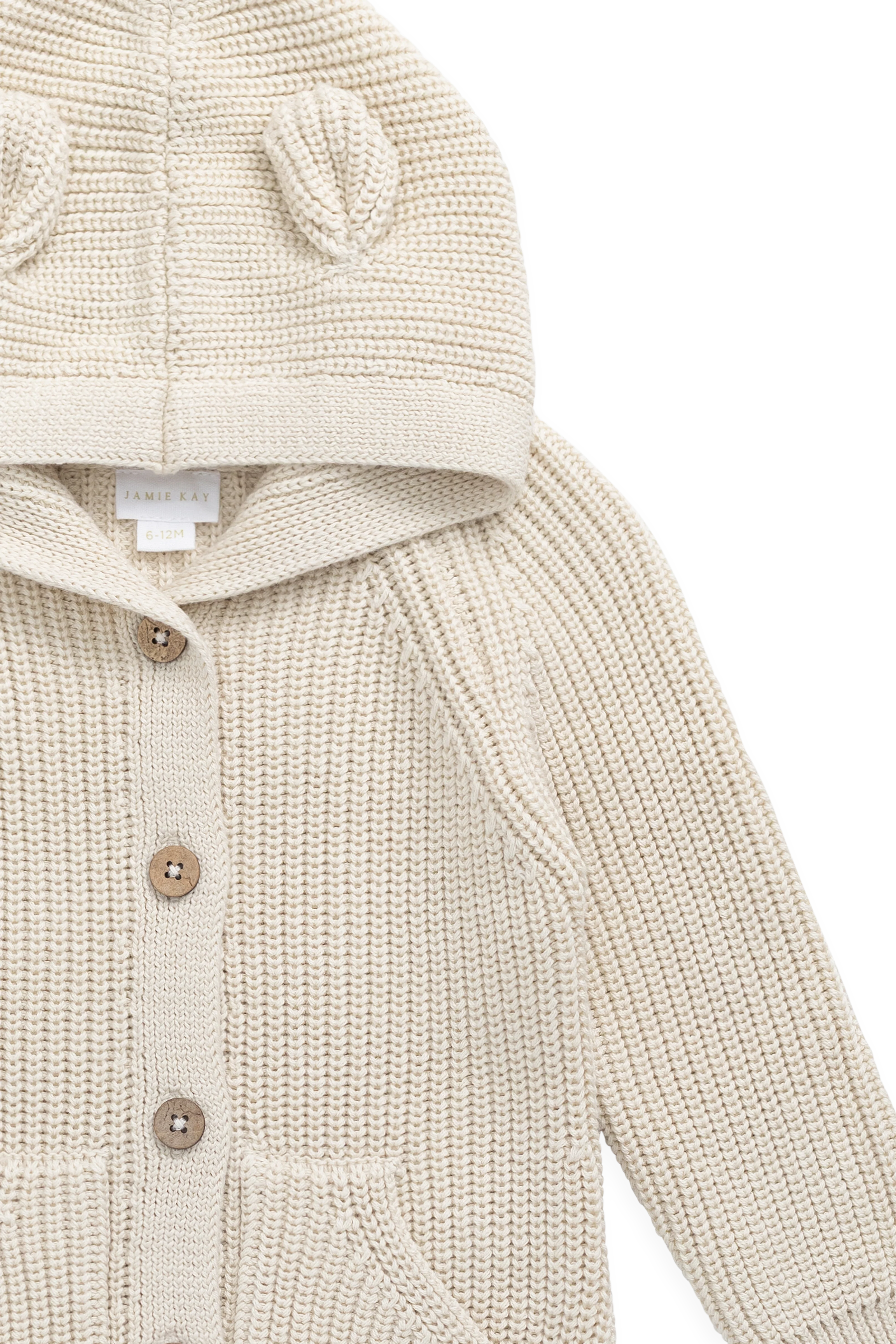 Bear Knit Onepiece - Vanilla - Image 8