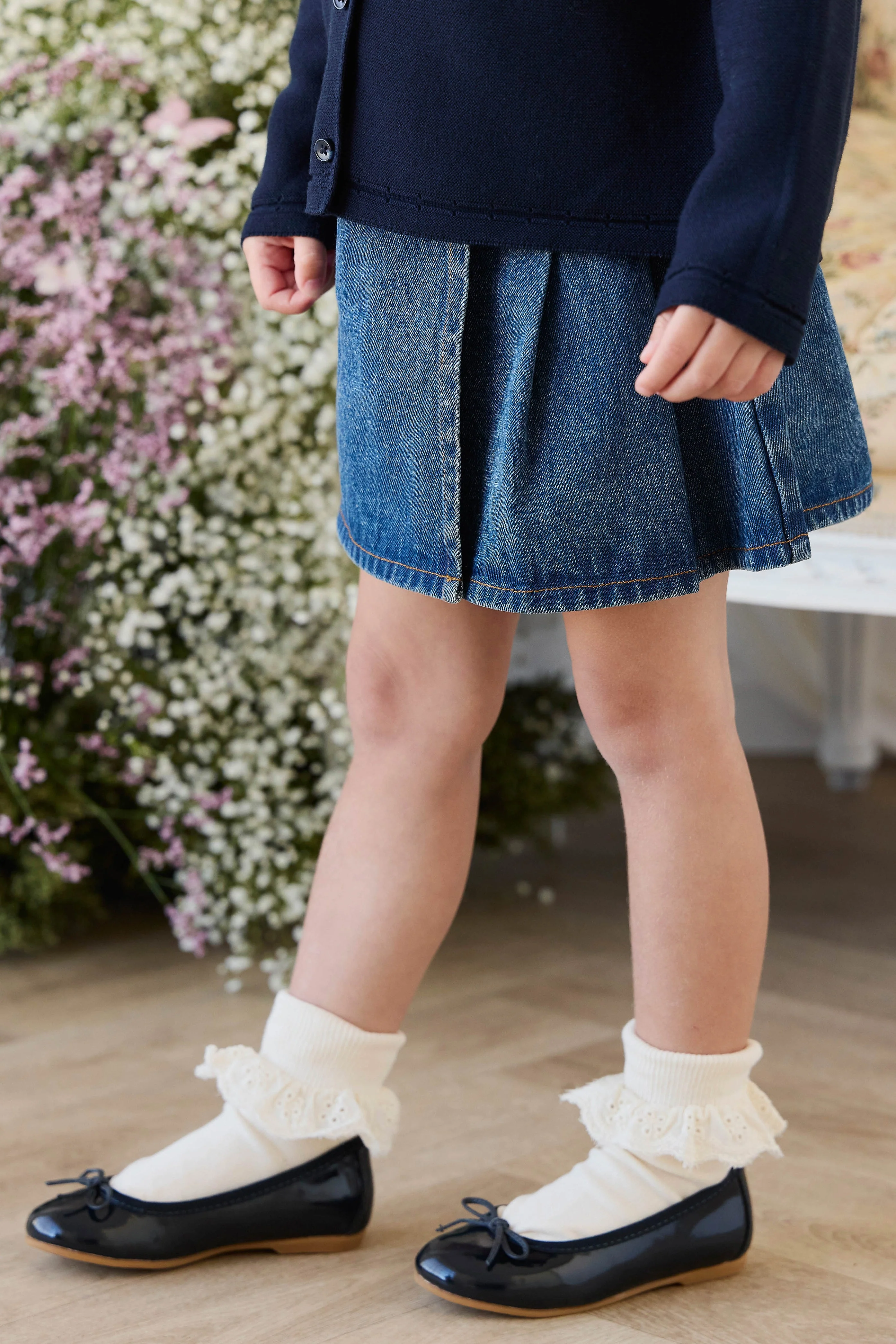 Beatrice Skirt - Classic Denim - Image 5