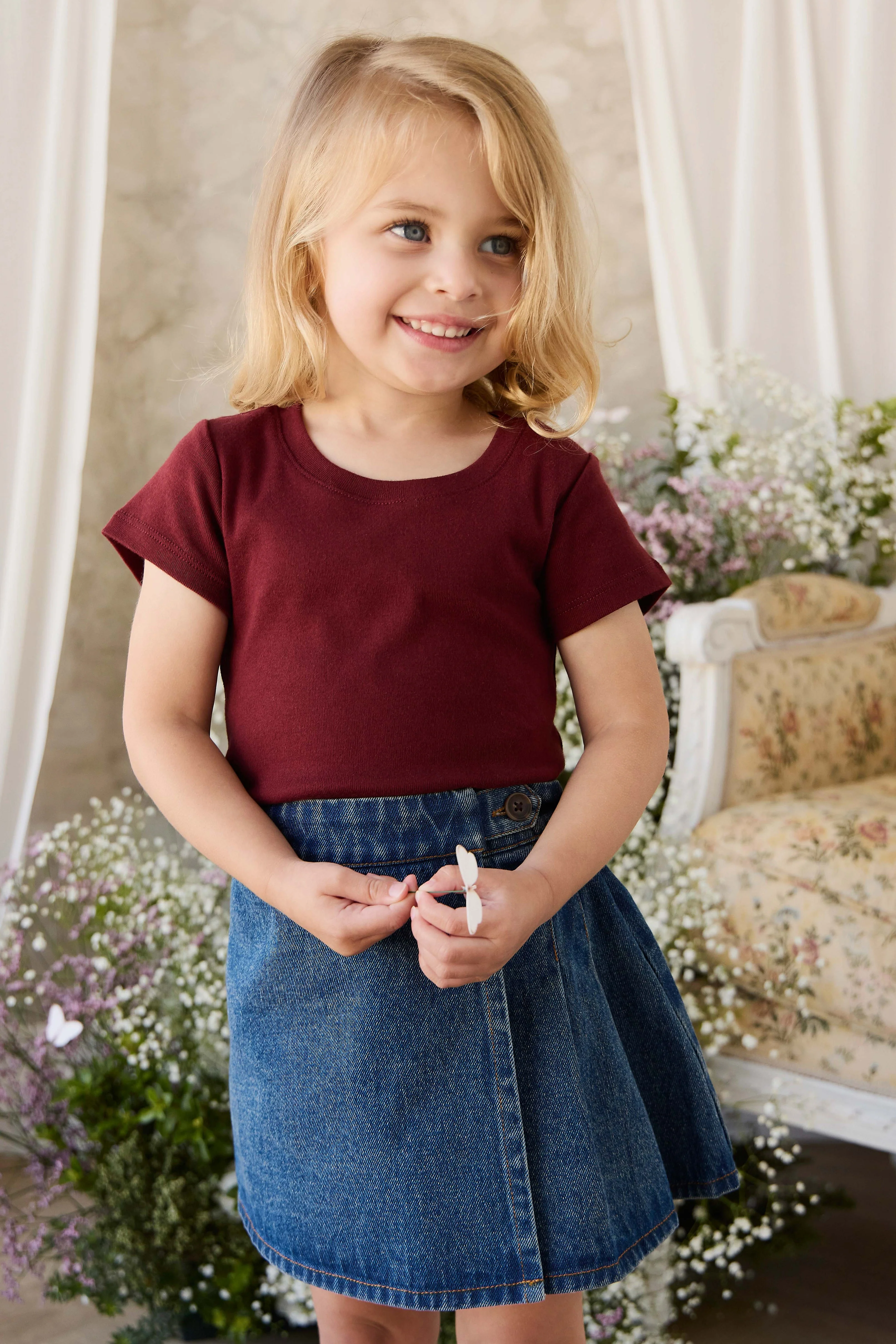 Beatrice Skirt - Classic Denim - Image 6