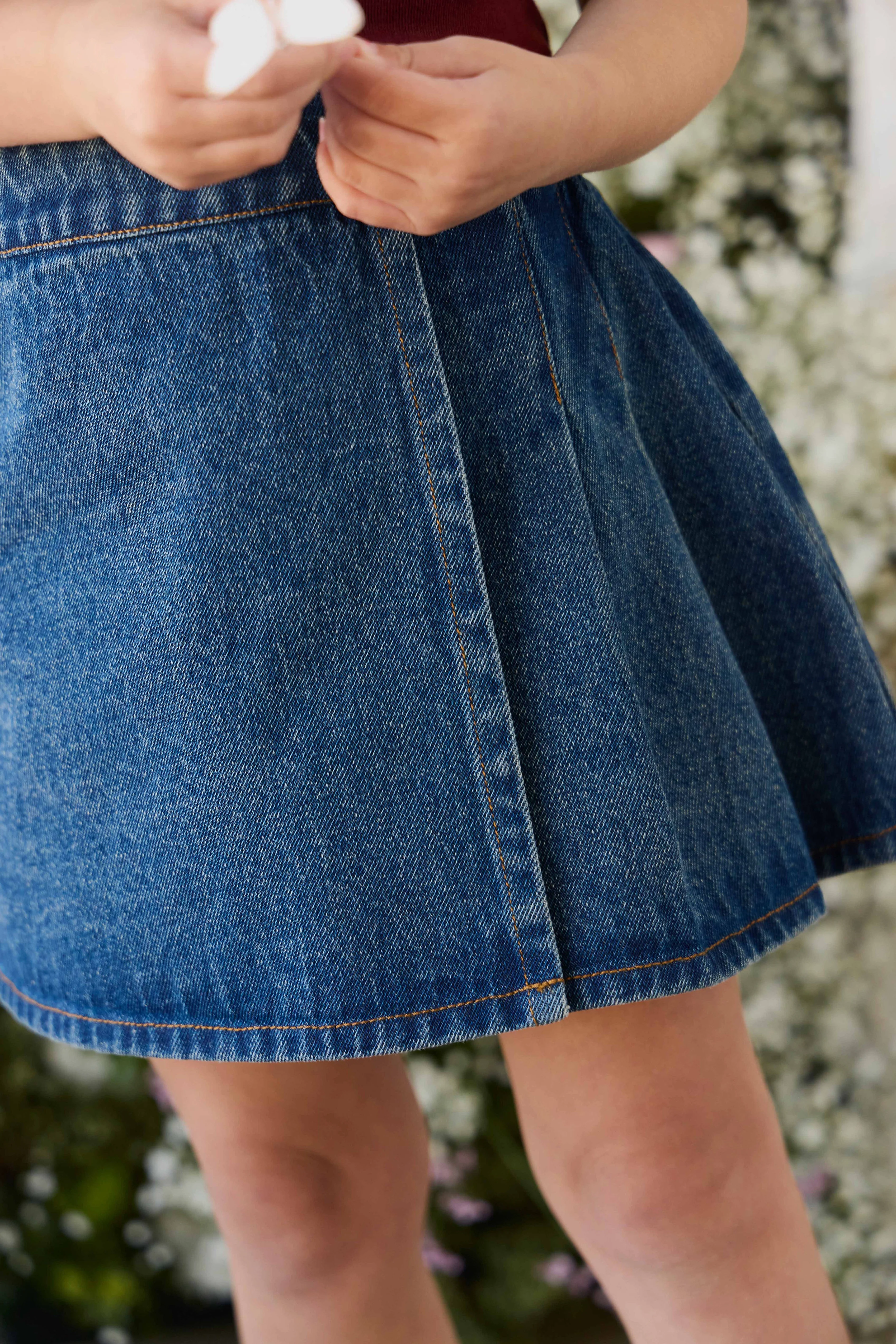 Beatrice Skirt - Classic Denim - Image 7