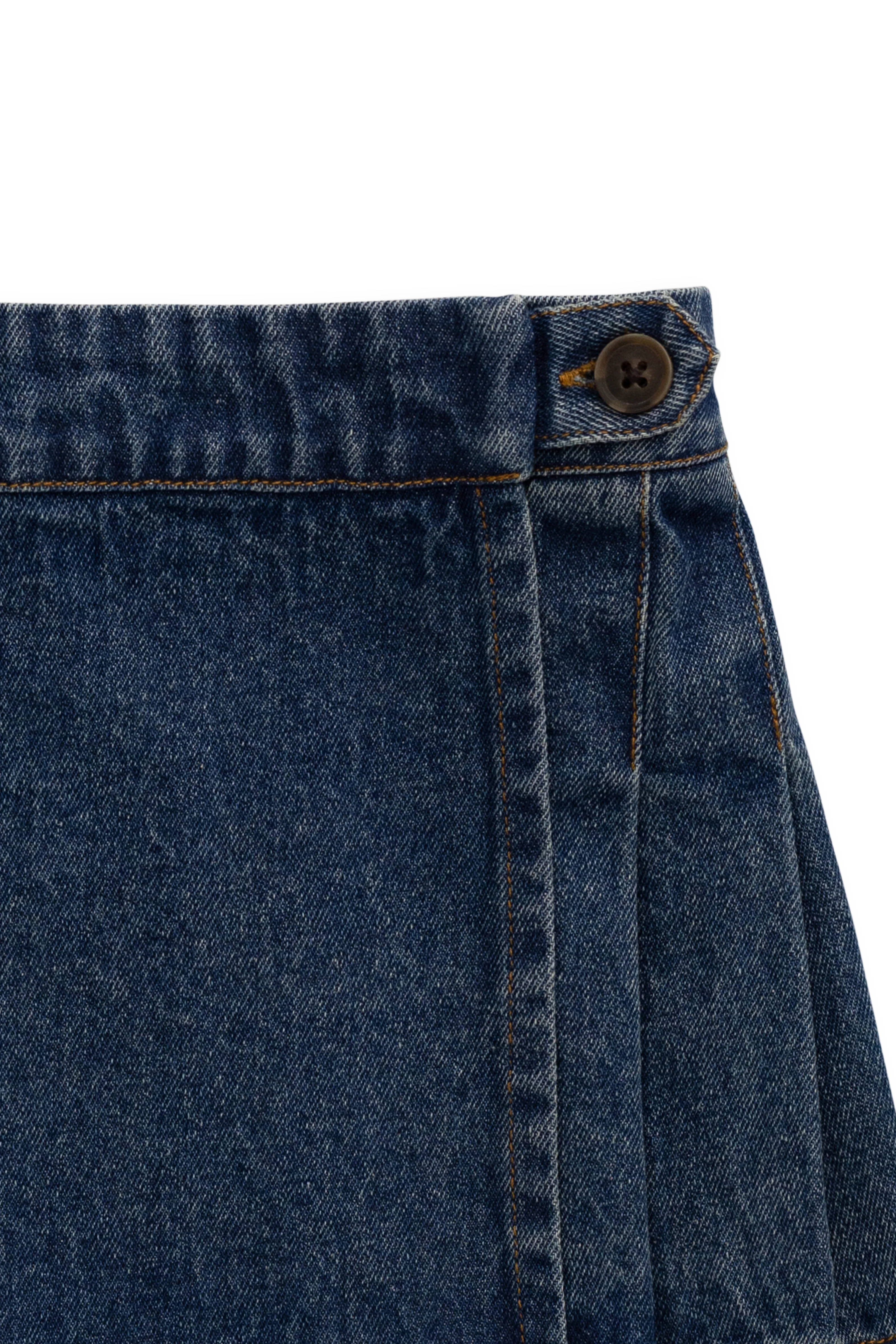 Beatrice Skirt - Classic Denim - Image 9
