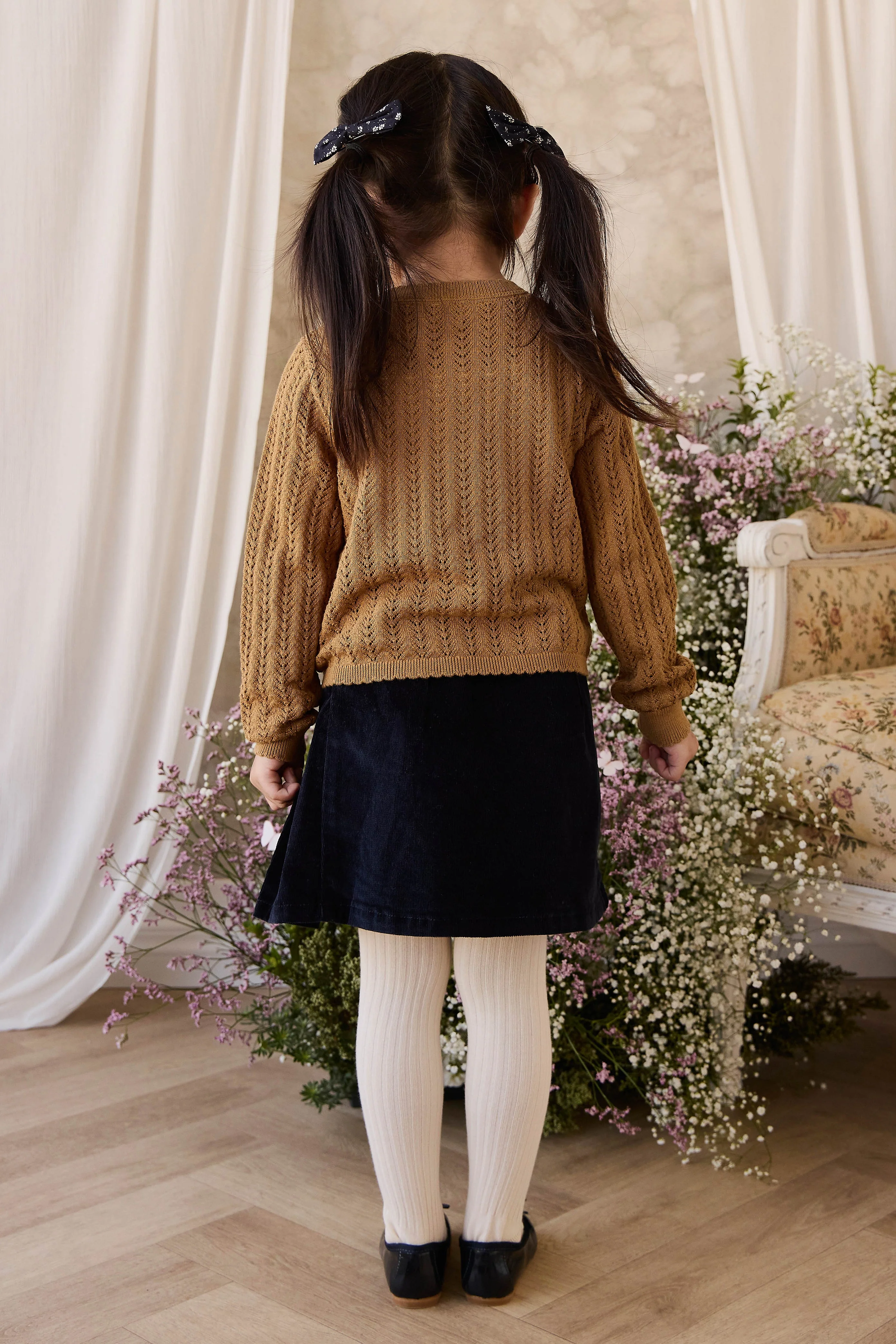 Beatrice Skirt - Navy - Image 4