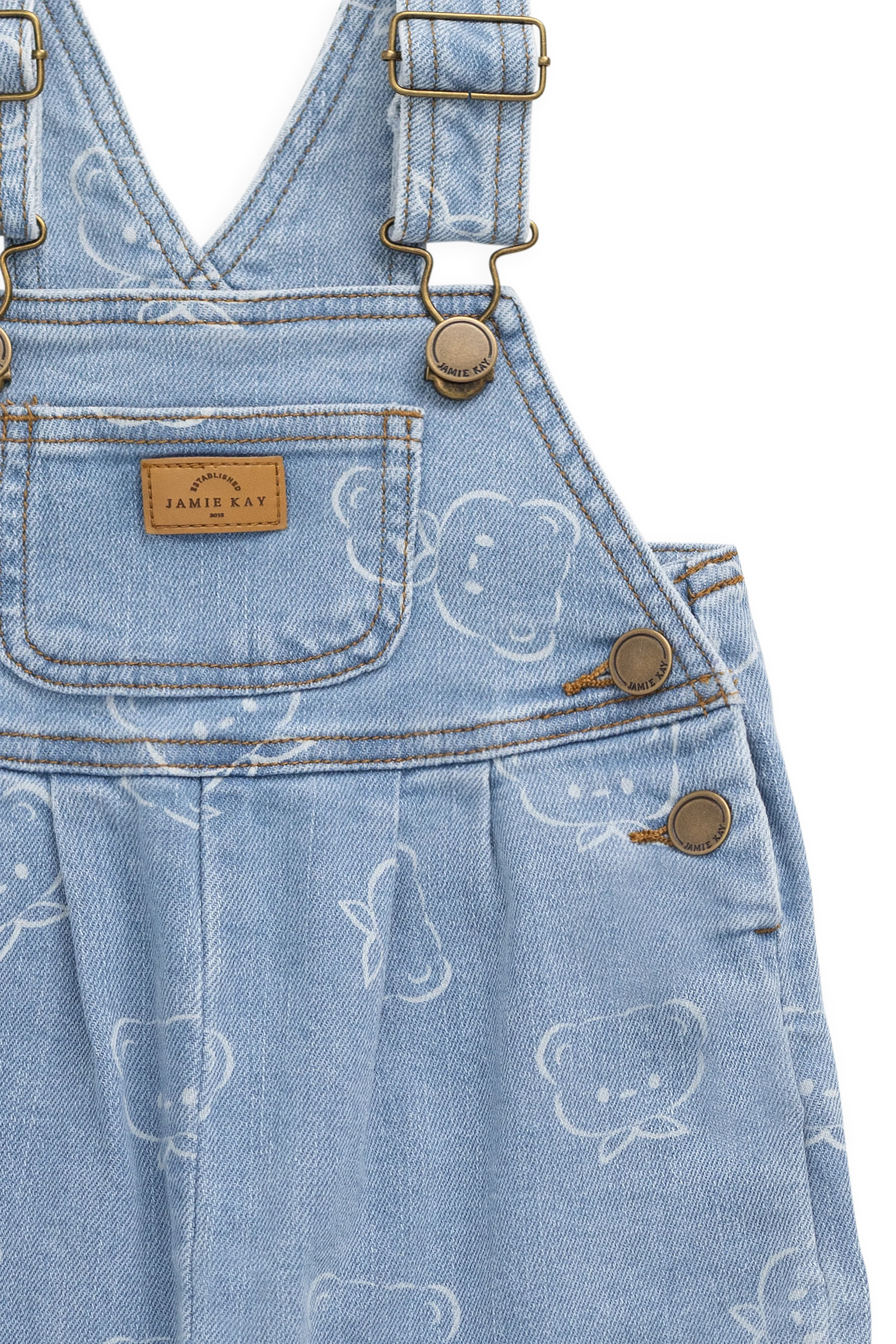 Blair Overall - Bowie Bear Denim - Image 12