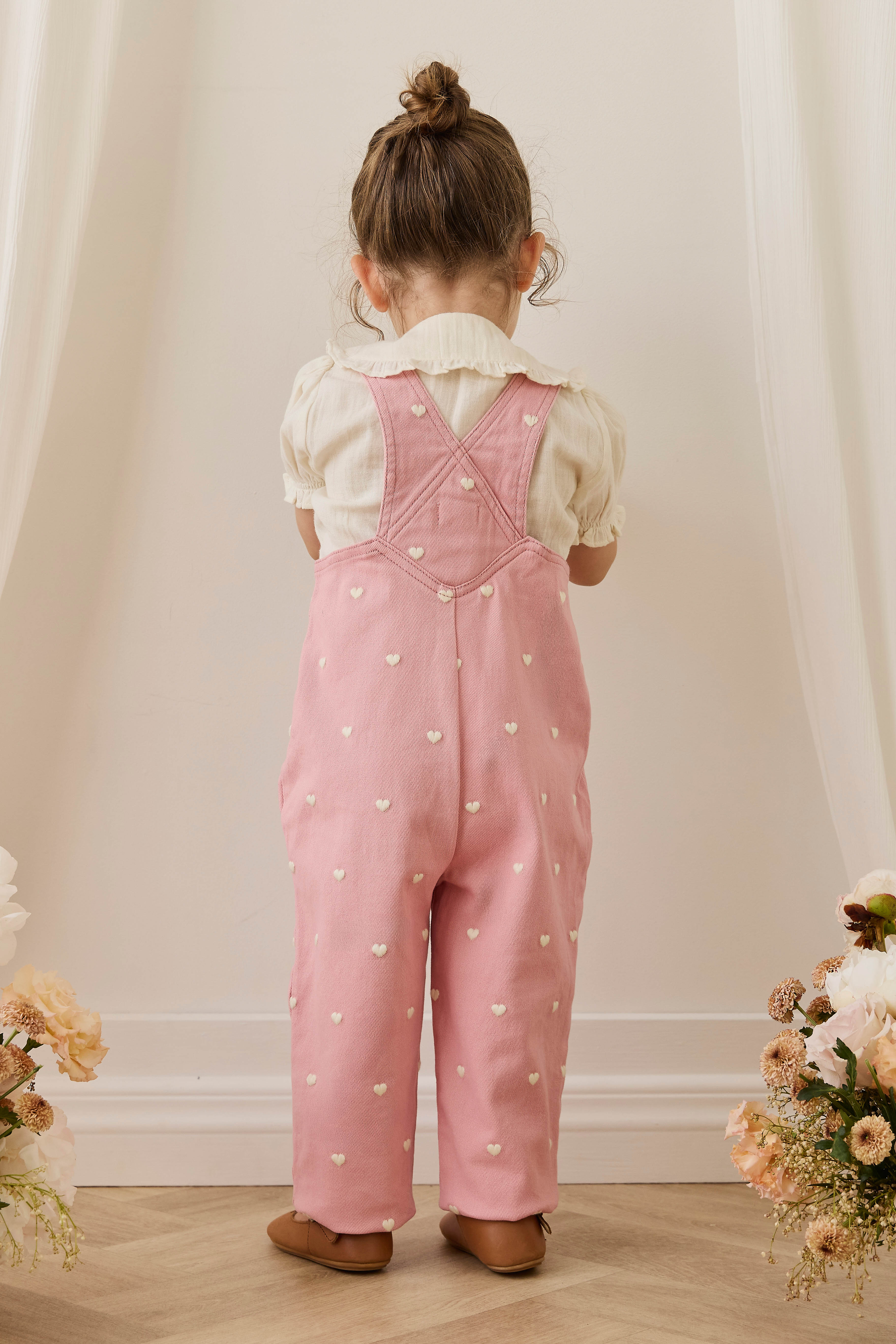 Blair Overall - Petite Heart Rose - Image 6