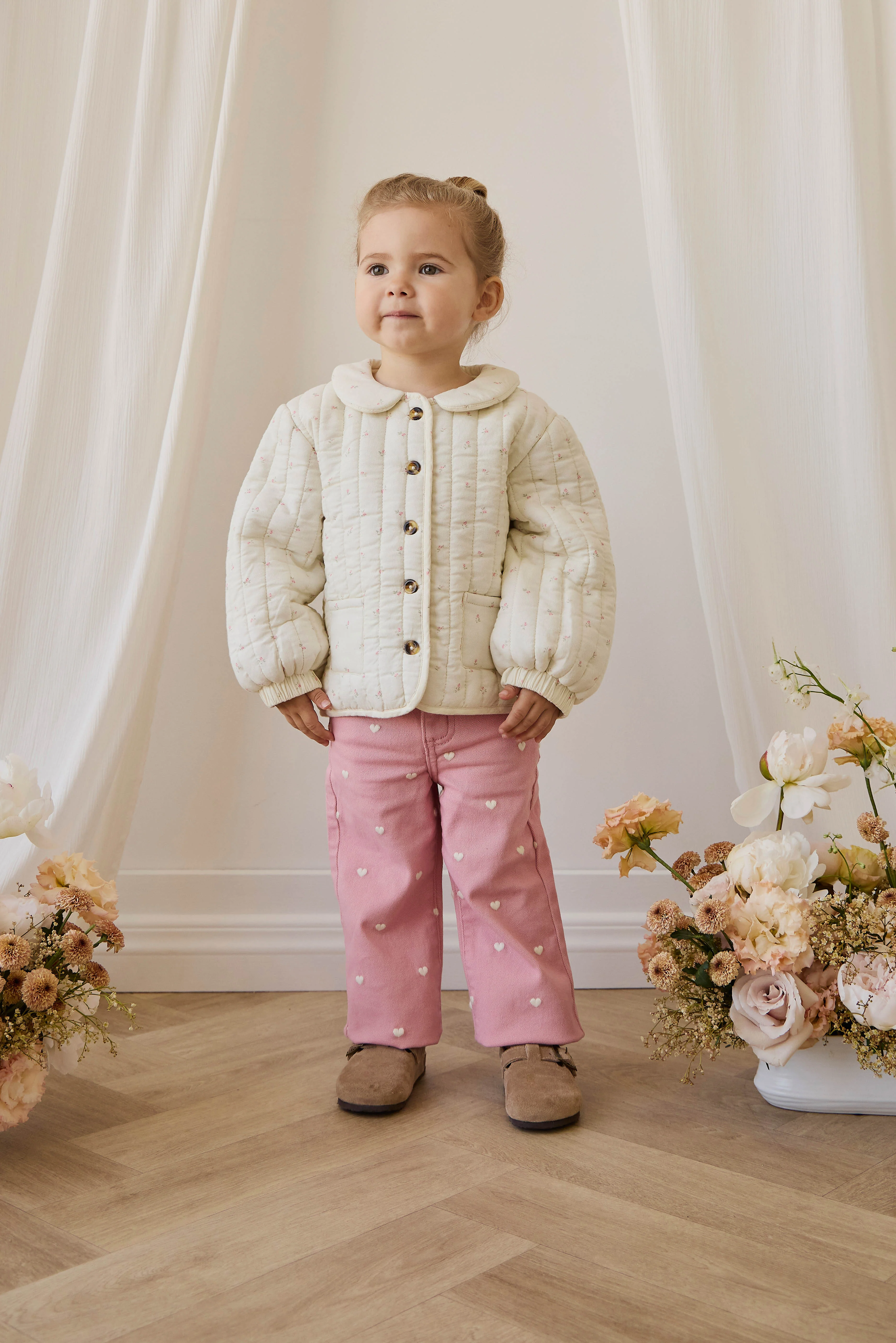 Blair Pant - Petite Heart Rose - Image 4