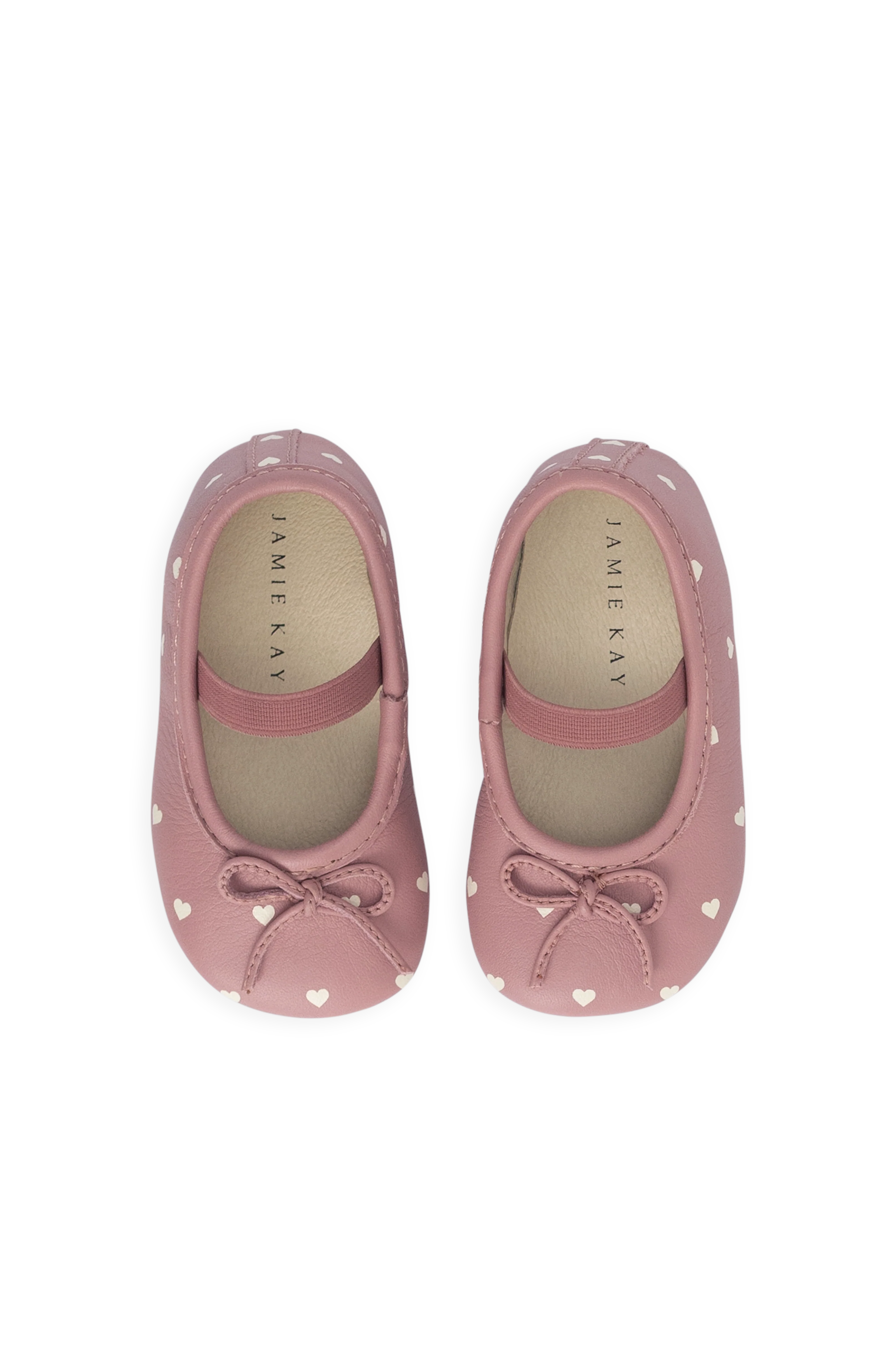 Bowie Baby Ballerinas - Petite Heart Rose - Image 2