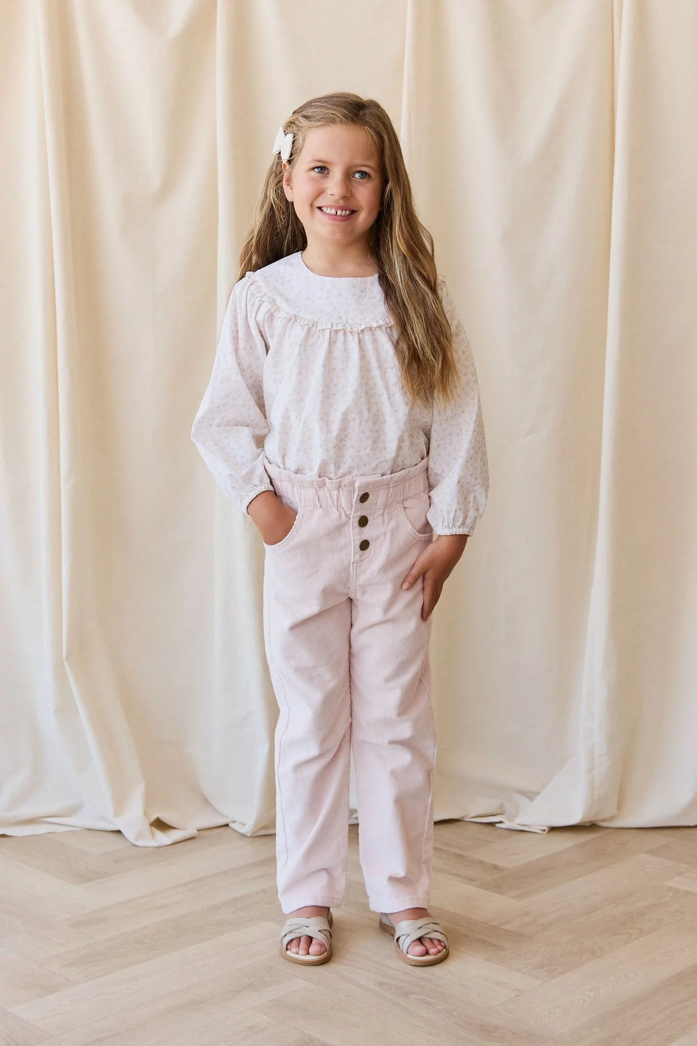Briella Pant - Soft Misty Rose - Image 4
