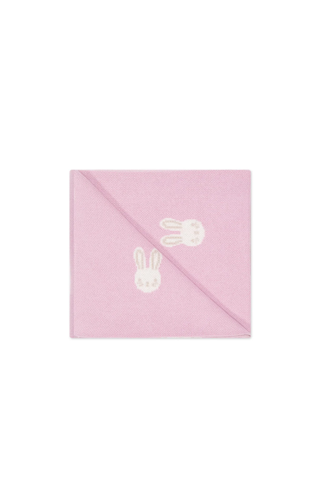 Bunny Blanket - Bunny Jacquard Vintage Mauve