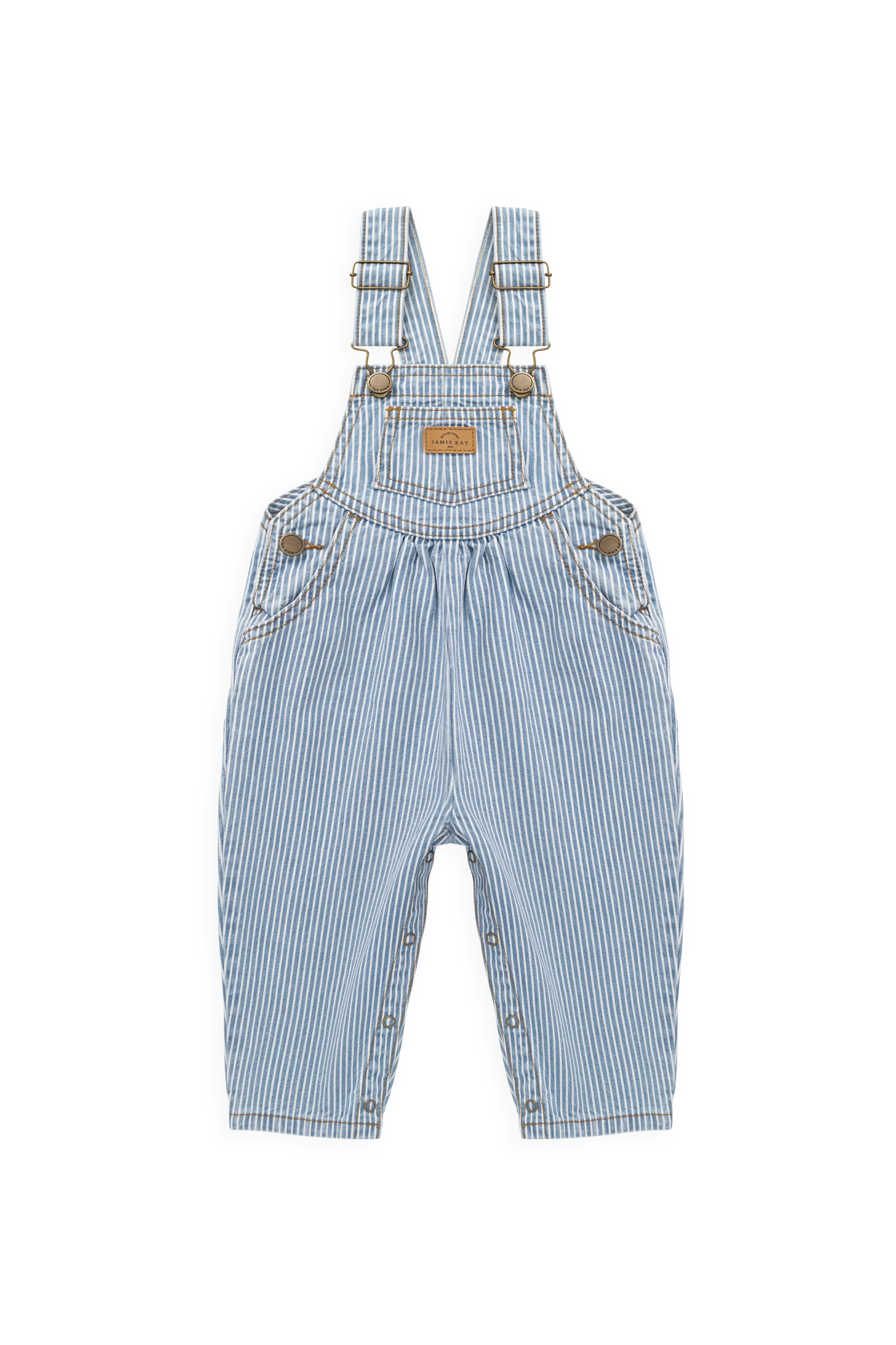 Cecil Overall - Holiday Stripe - Image 2