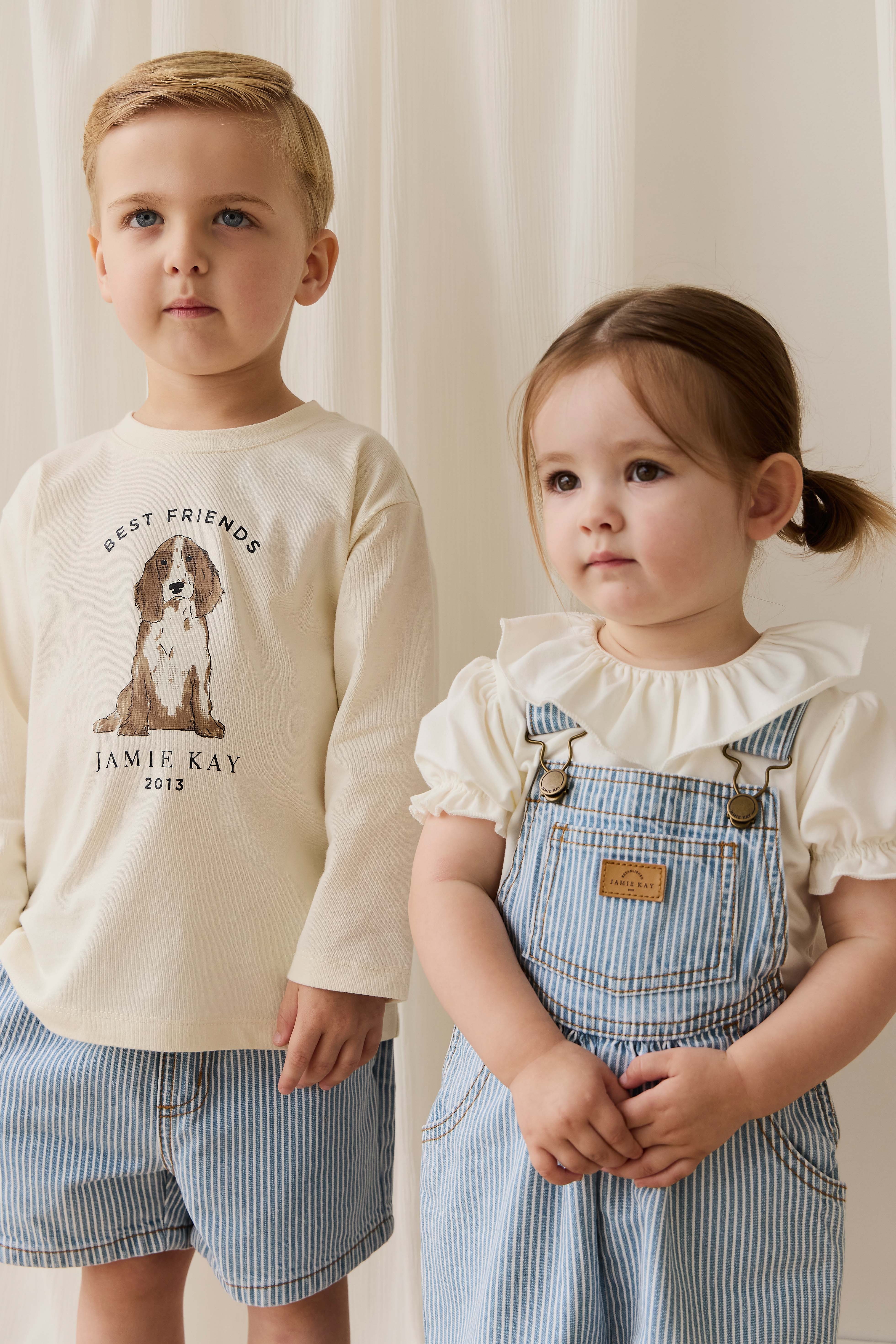 Cecil Overall - Holiday Stripe - Image 4