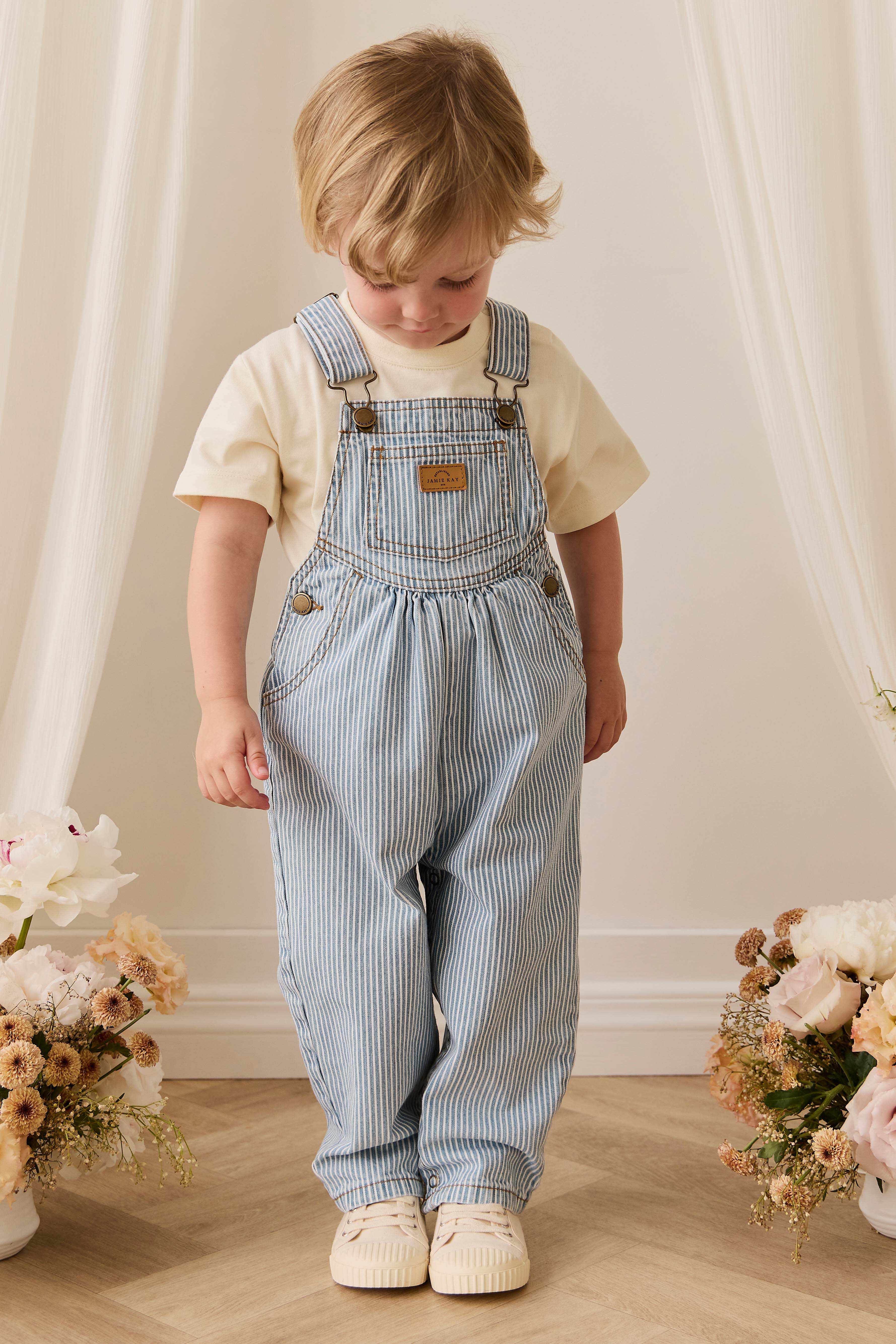 Cecil Overall - Holiday Stripe - Image 5