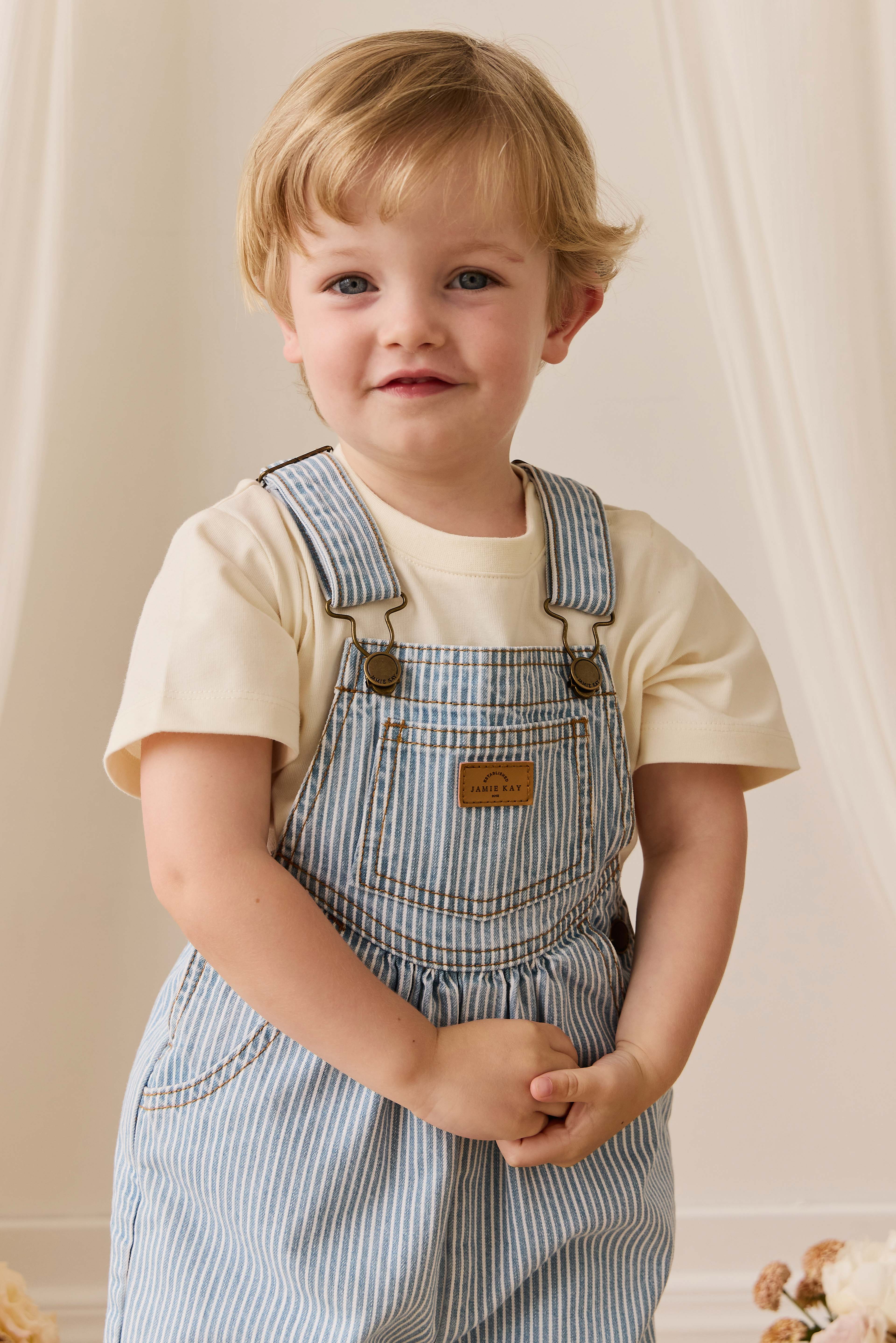 Cecil Overall - Holiday Stripe - Image 8