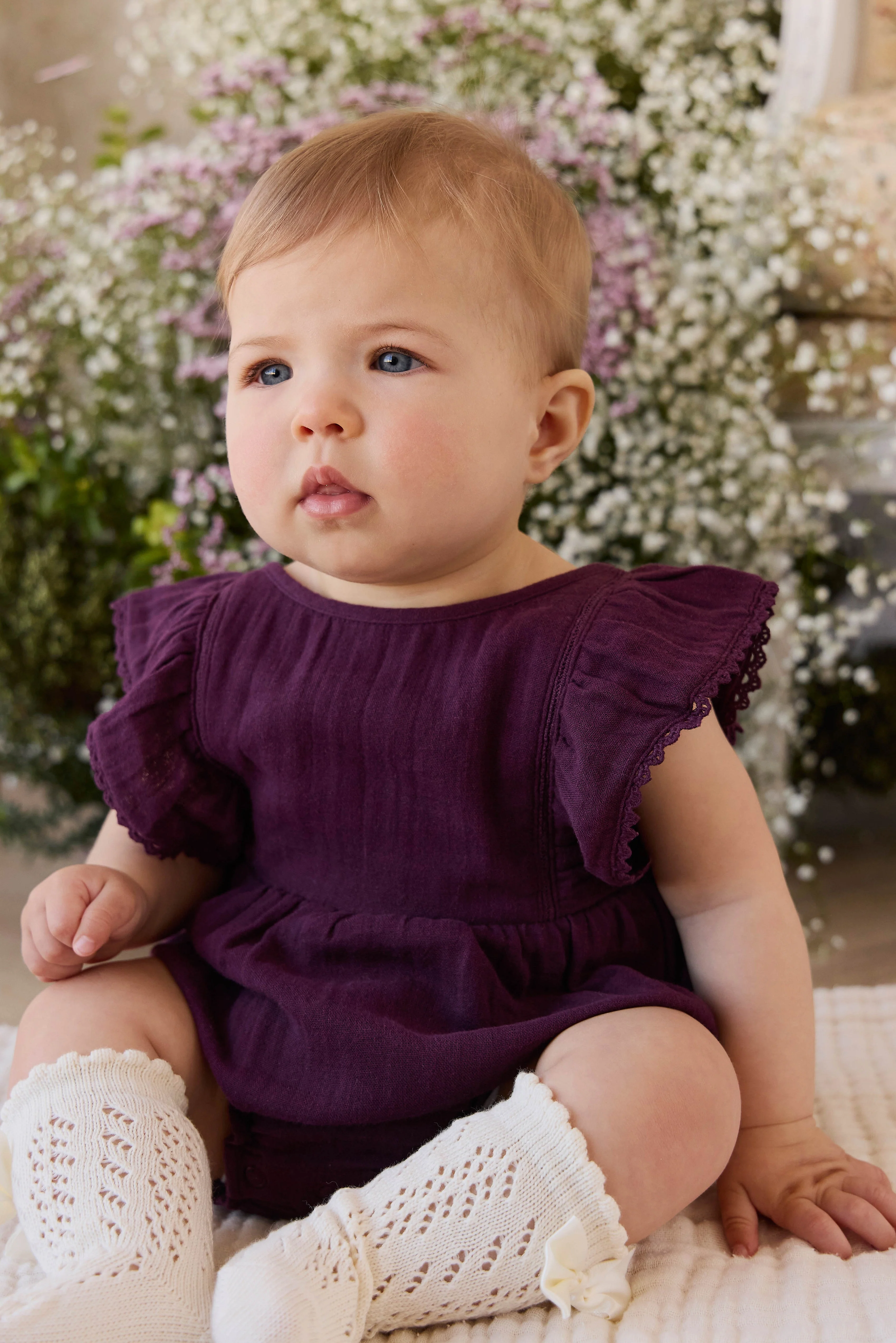 Charlotte Socks - Milk - Image 3