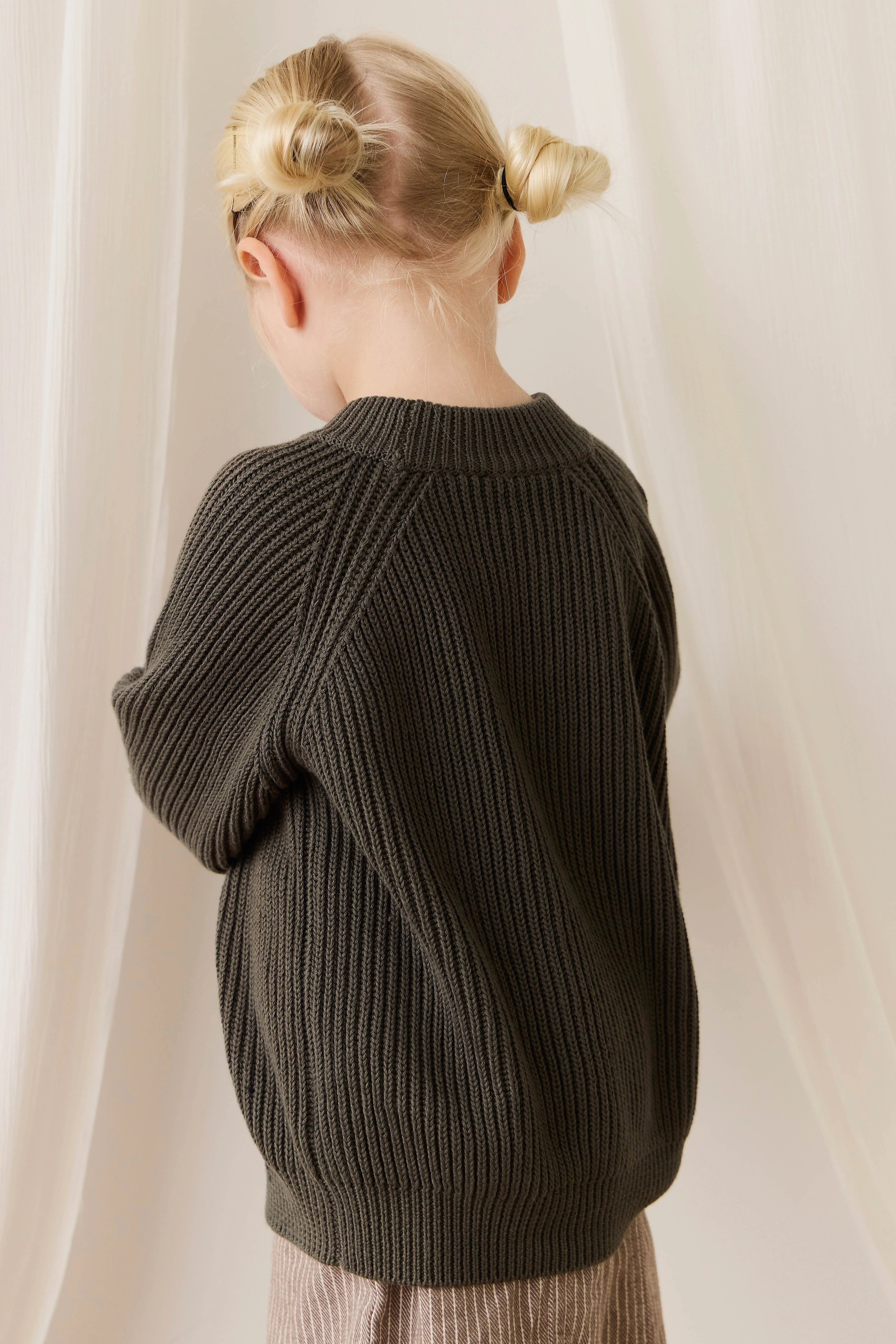 Cyrus Knit Jumper - Vine - Image 7