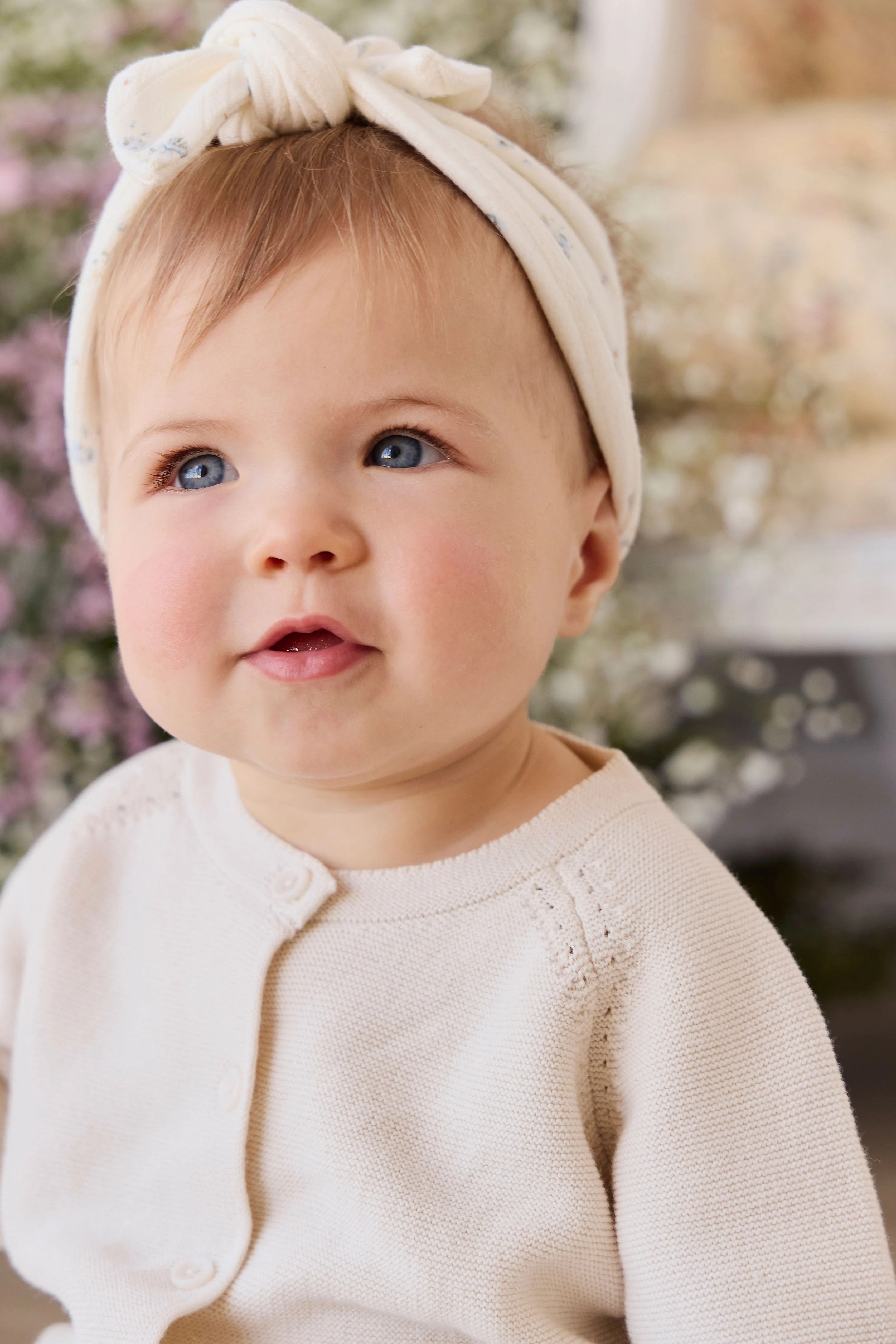 Delaney Knitted Cardigan - Vanilla - Image 5