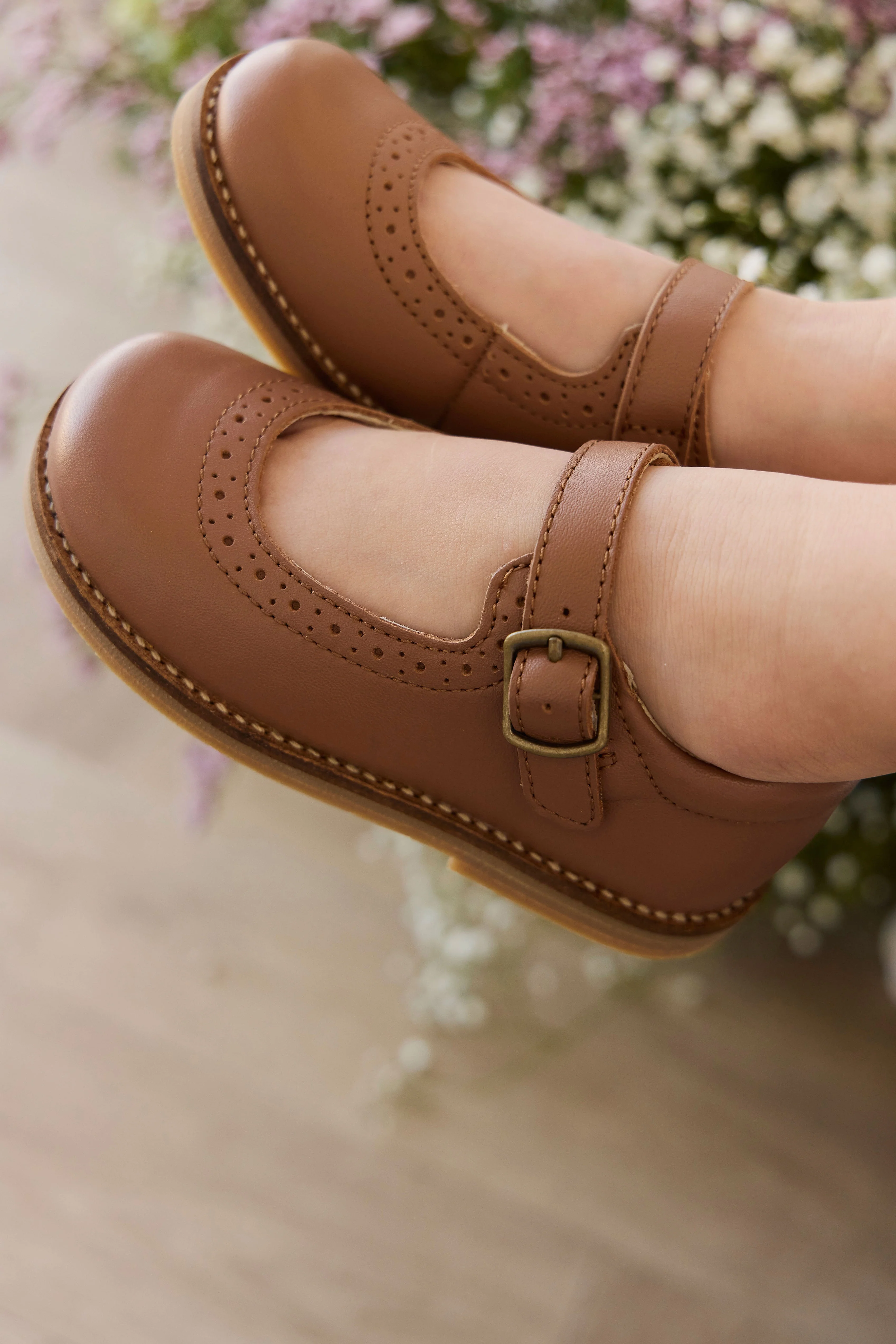Eliane Flat - Tan - Image 3