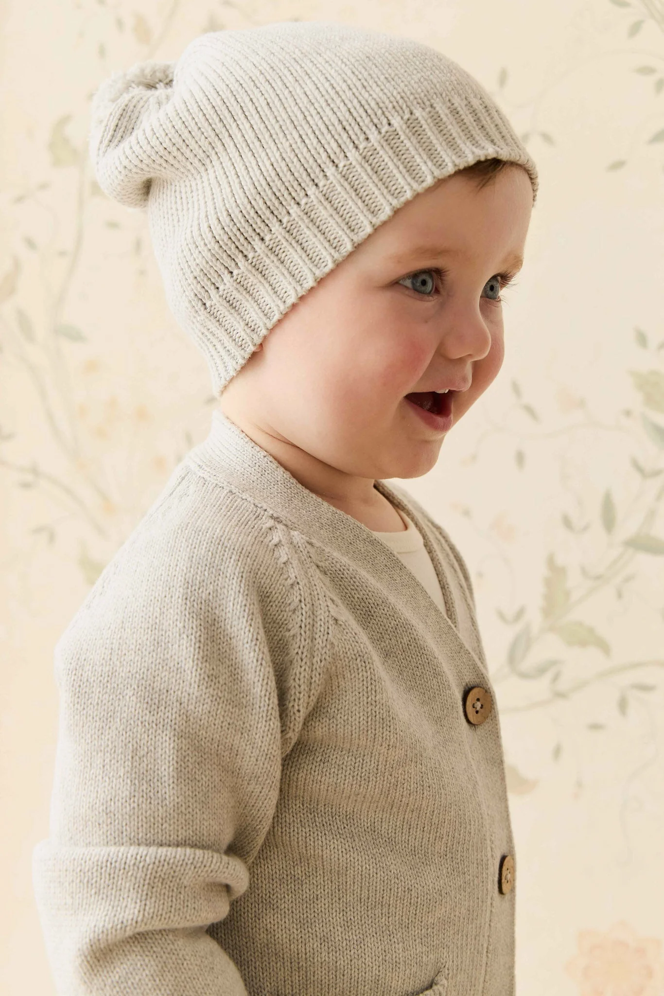 Ethan Hat - Light Grey Marle - Image 2