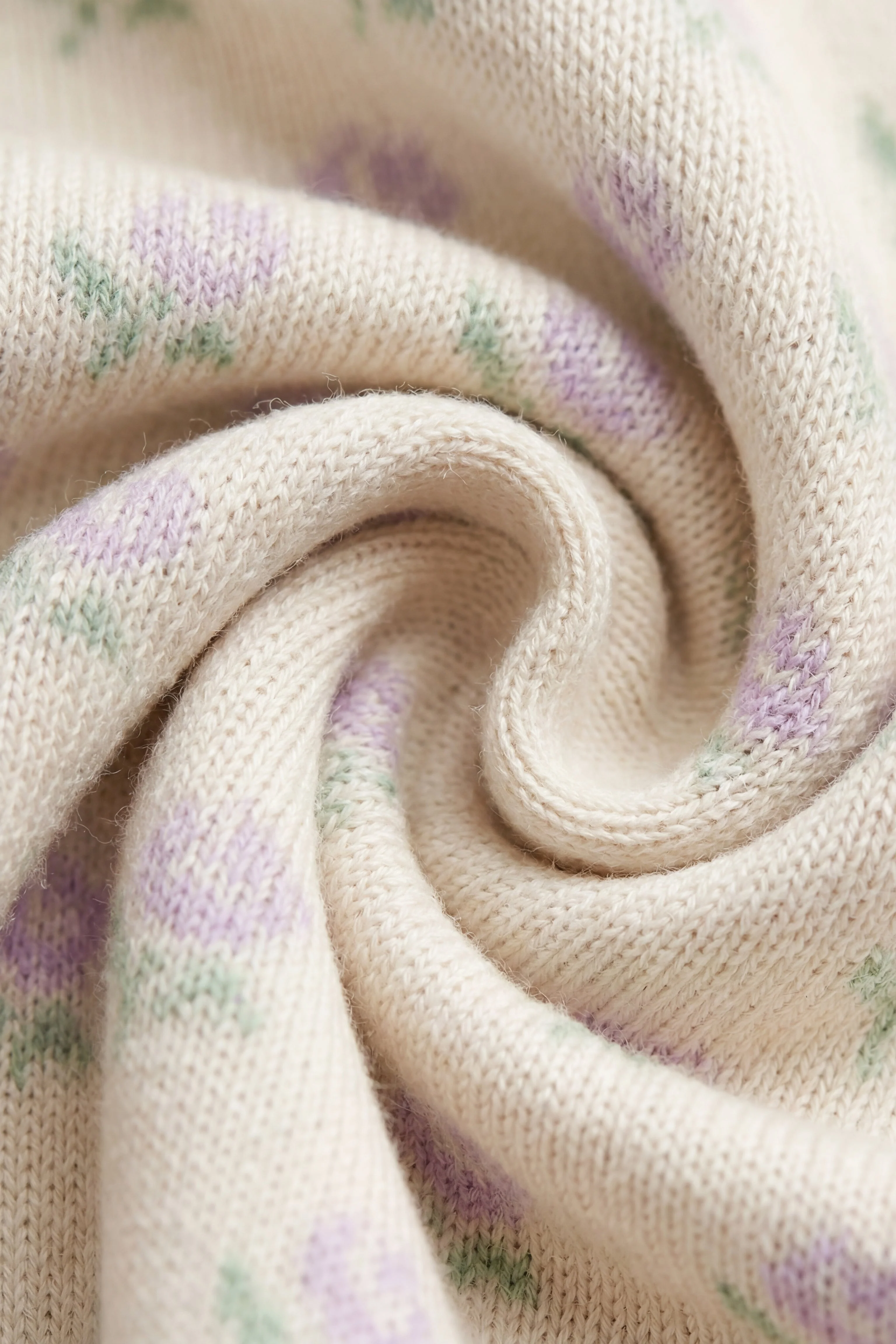 Evie Knitted Cardigan - Vanilla Evie - Image 3