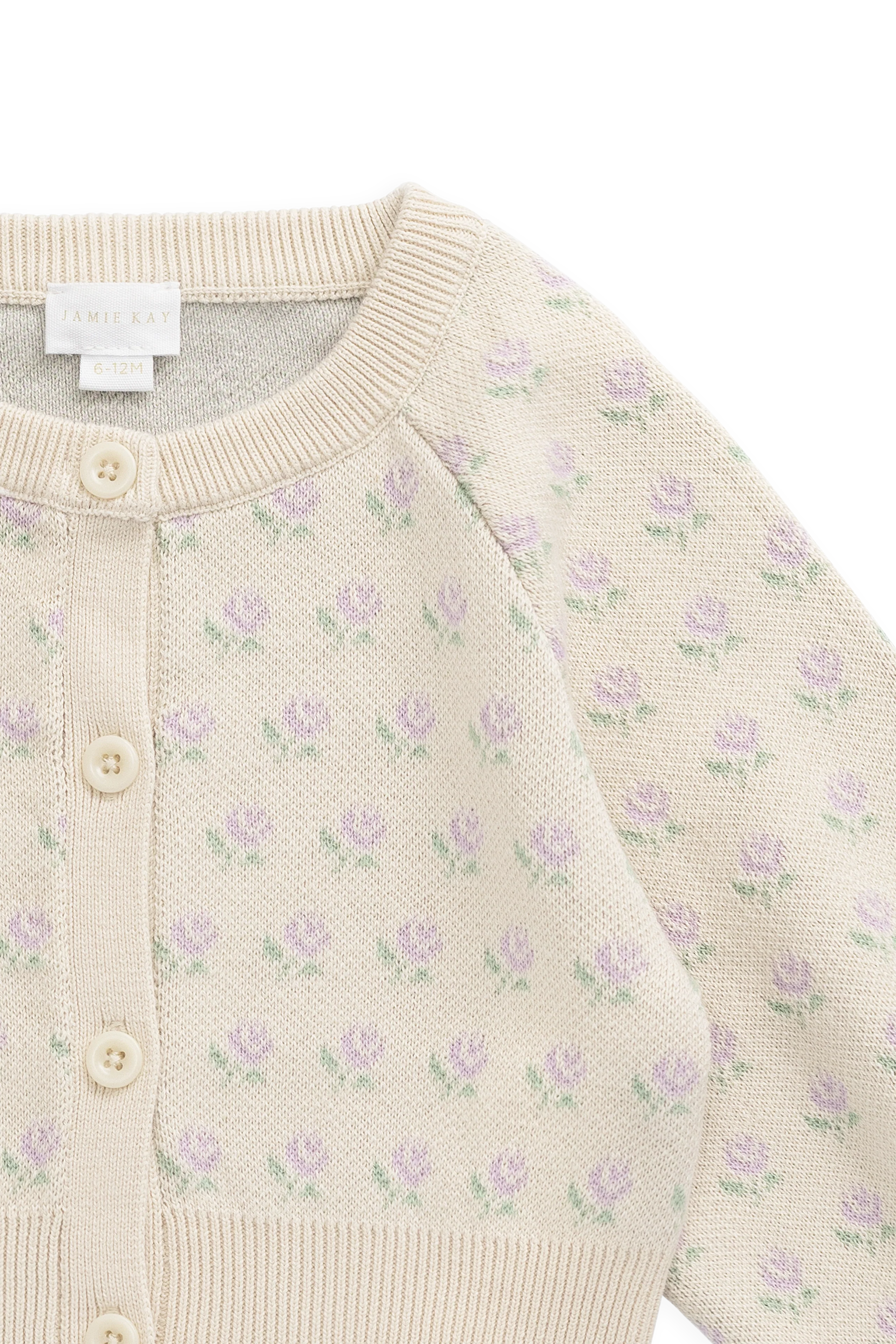 Evie Knitted Cardigan - Vanilla Evie - Image 6