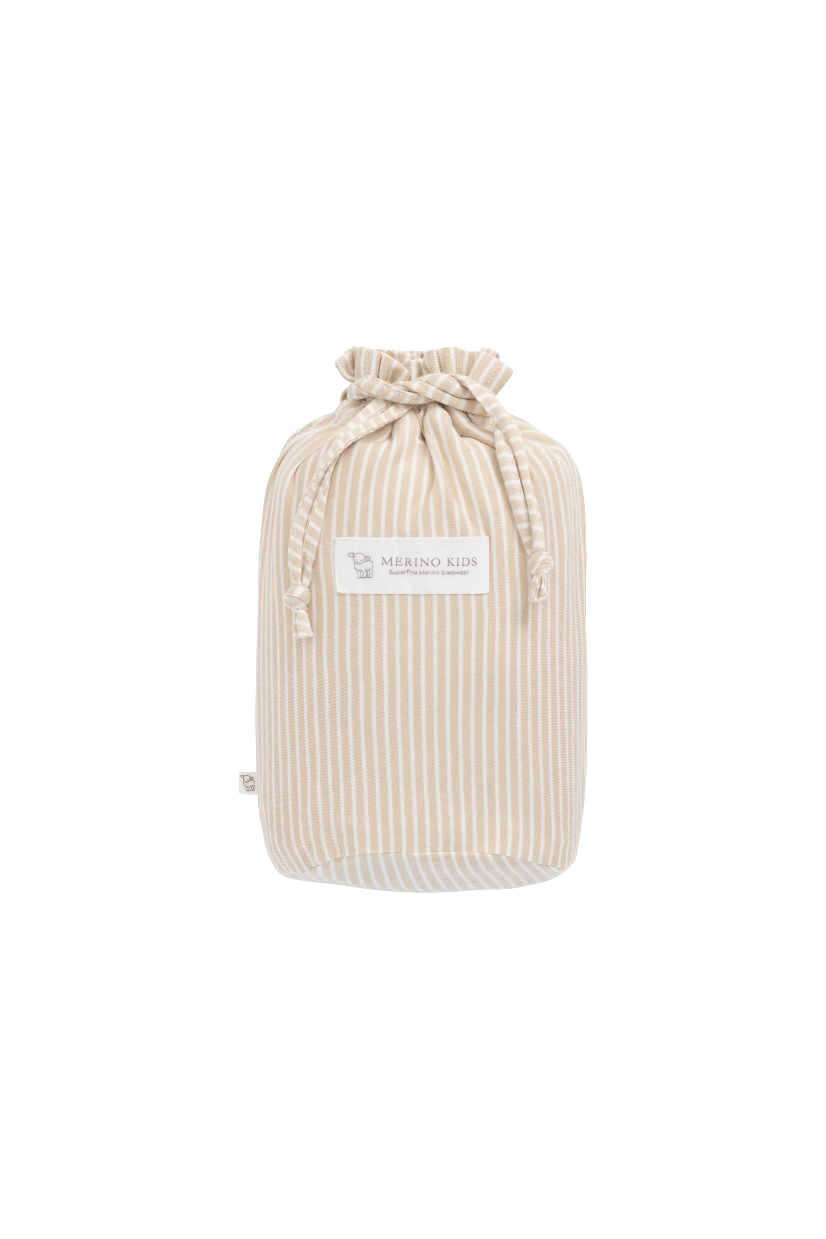 Merino Kids Go Go Bag All Season Merino - Sandstone Stripe - Image 10