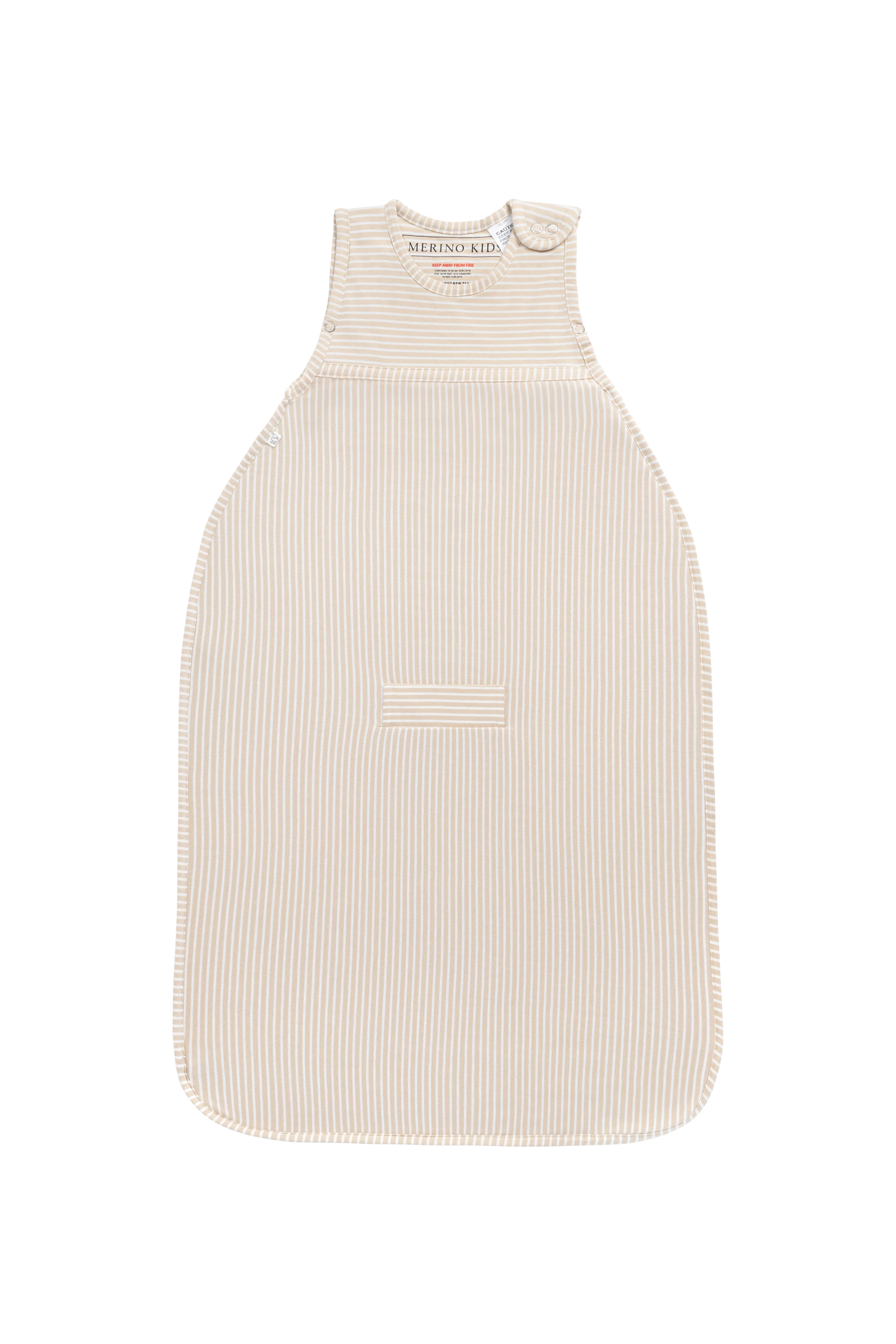 Merino Kids Go Go Bag All Season Merino - Sandstone Stripe - Image 2