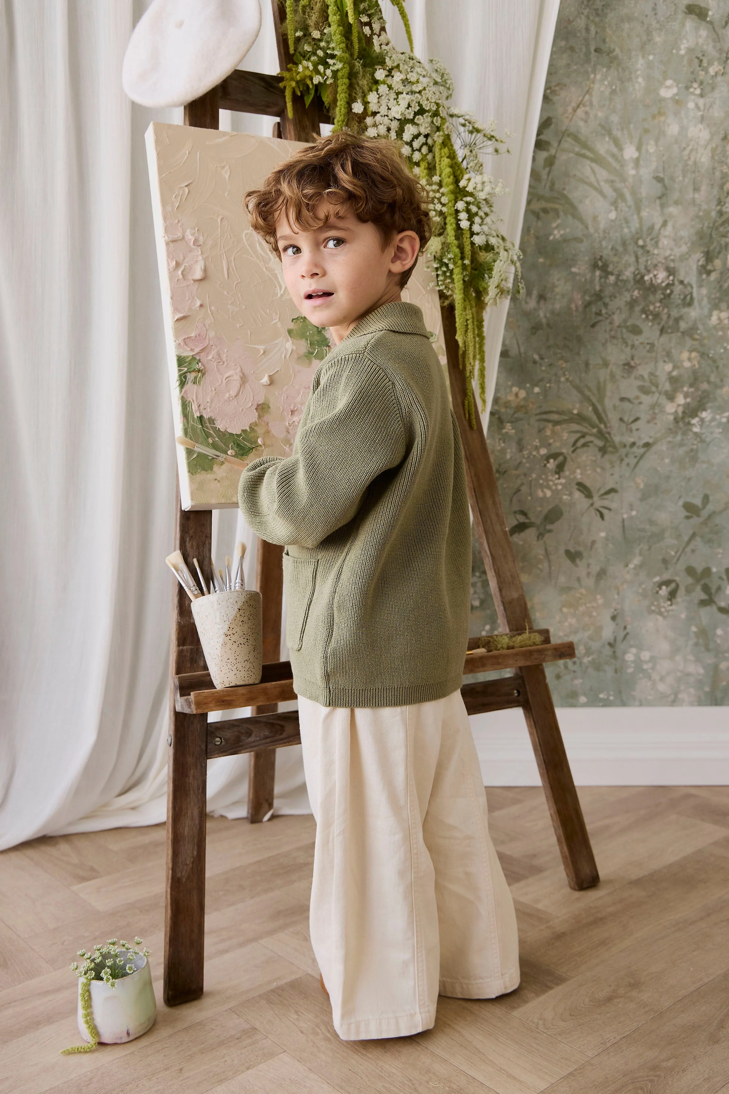 Hendrick Knit Jacket - Backyard - Image 11