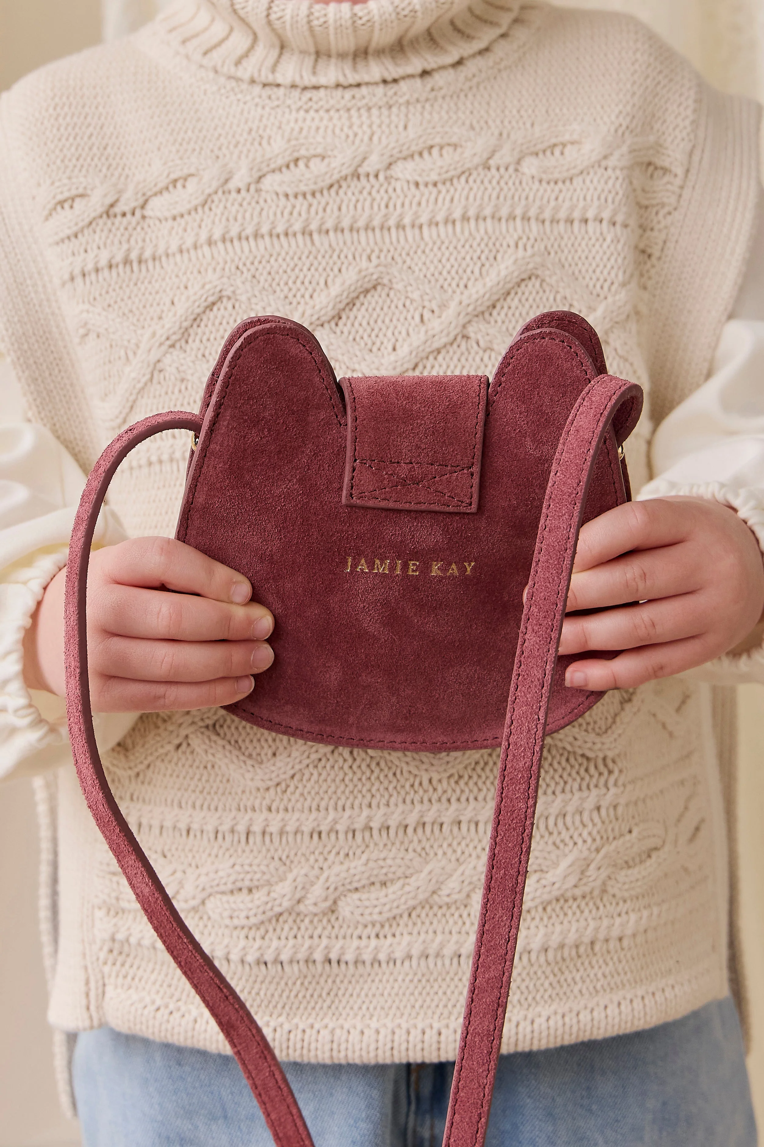 Kitty Shoulder Bag - Plum Pink - Image 4