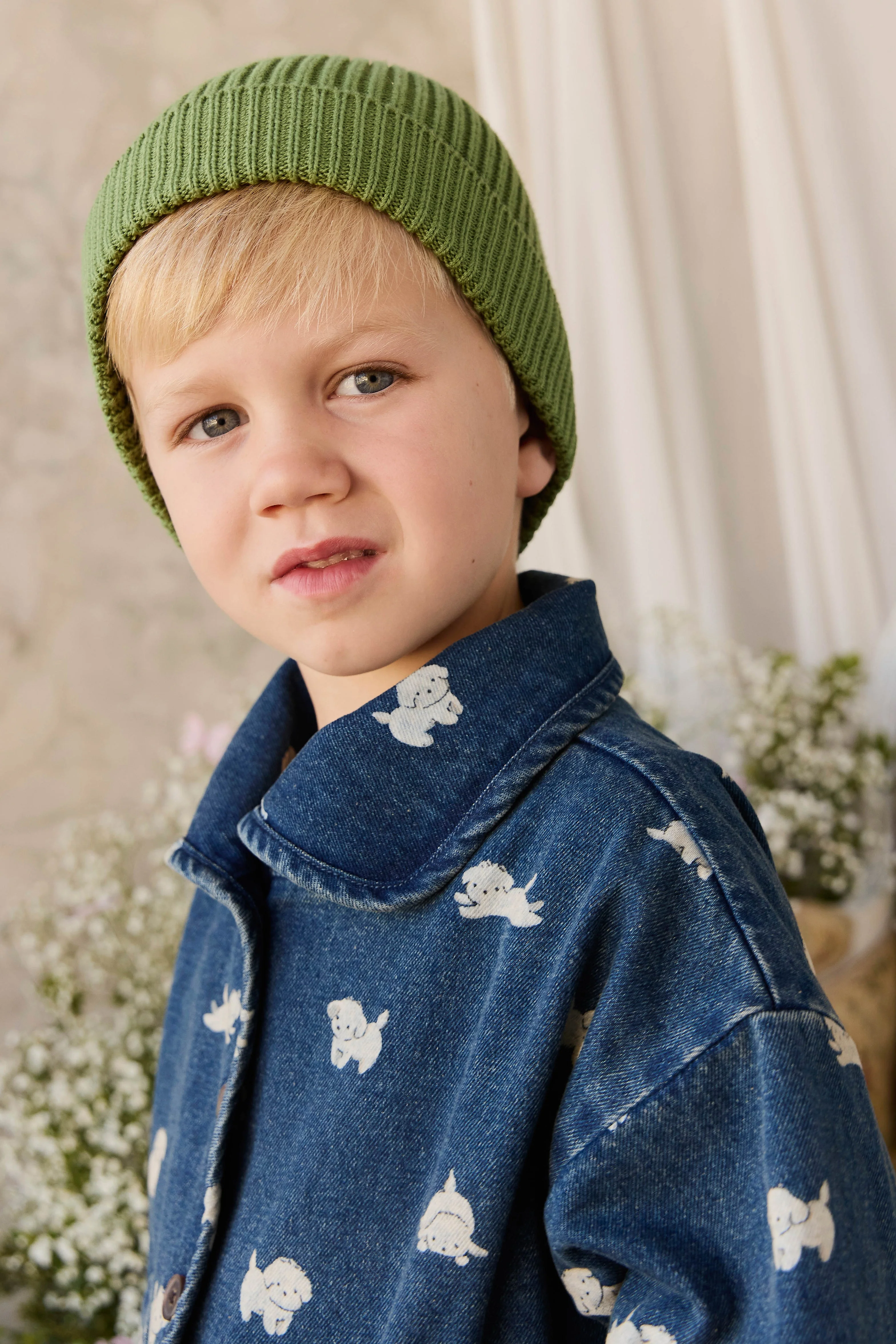 Johan Knit Beanie - Matcha - Image 5