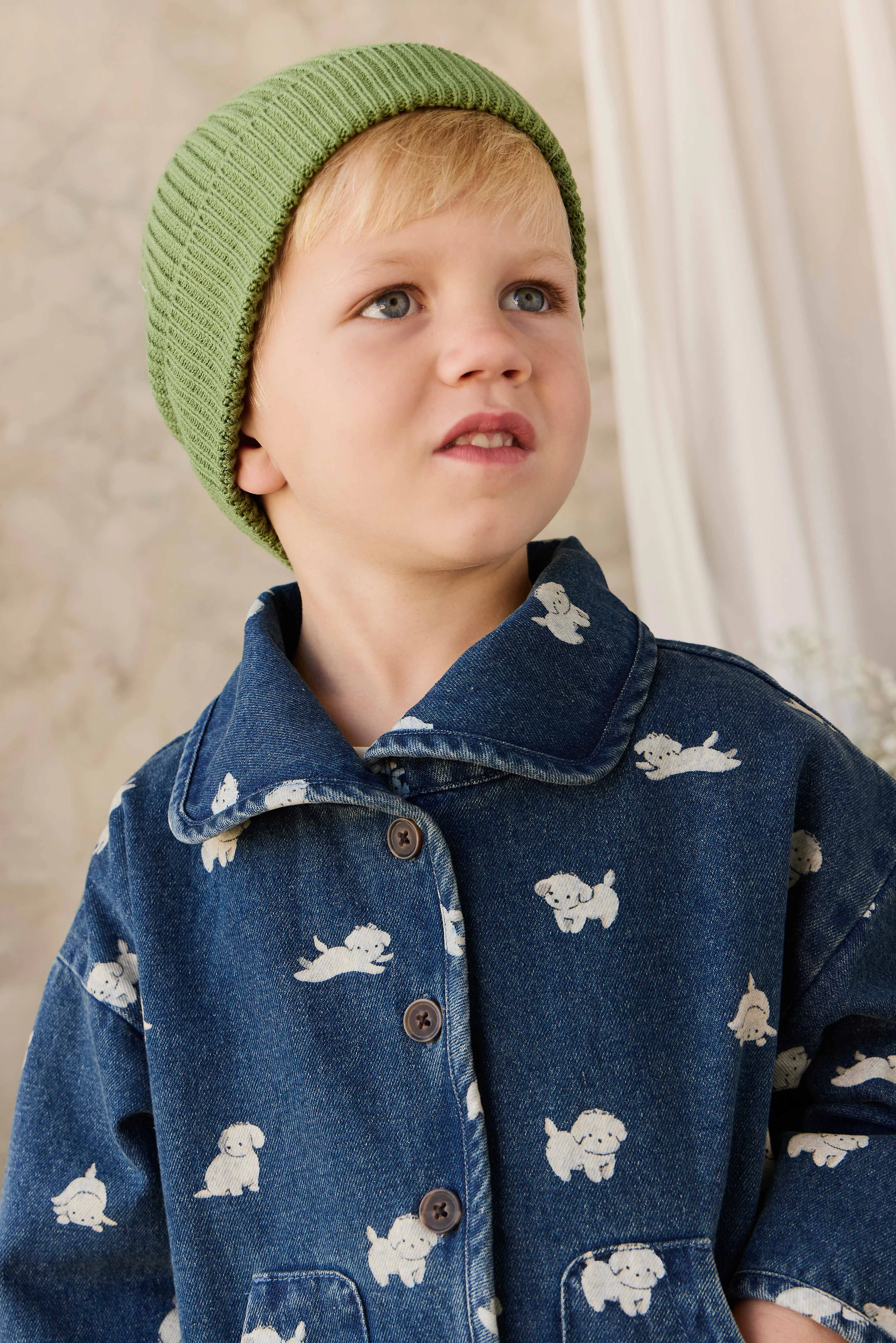 Johan Knit Beanie - Matcha - Image 7