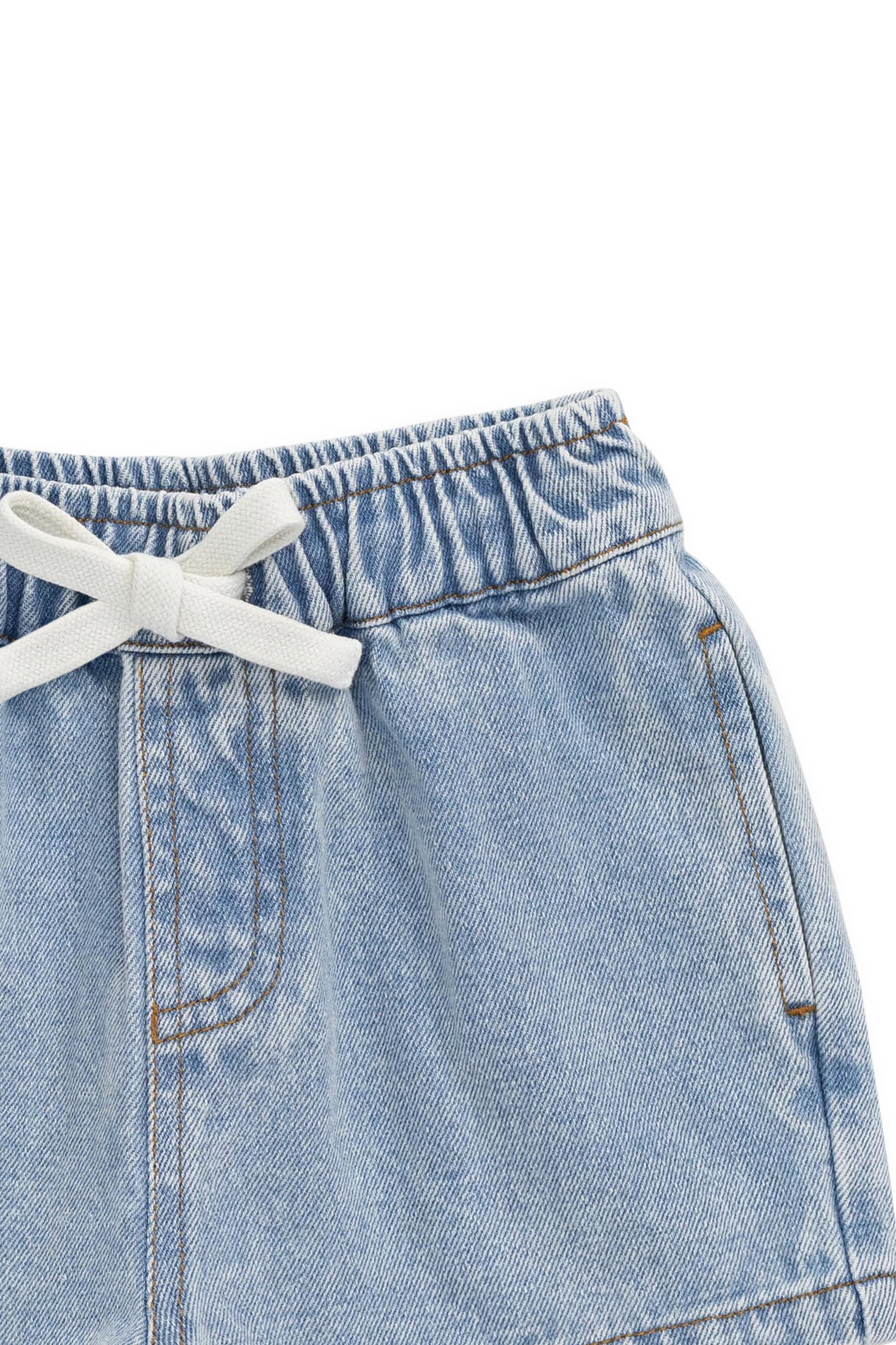 Kane Denim Short - Light Wash - Image 6