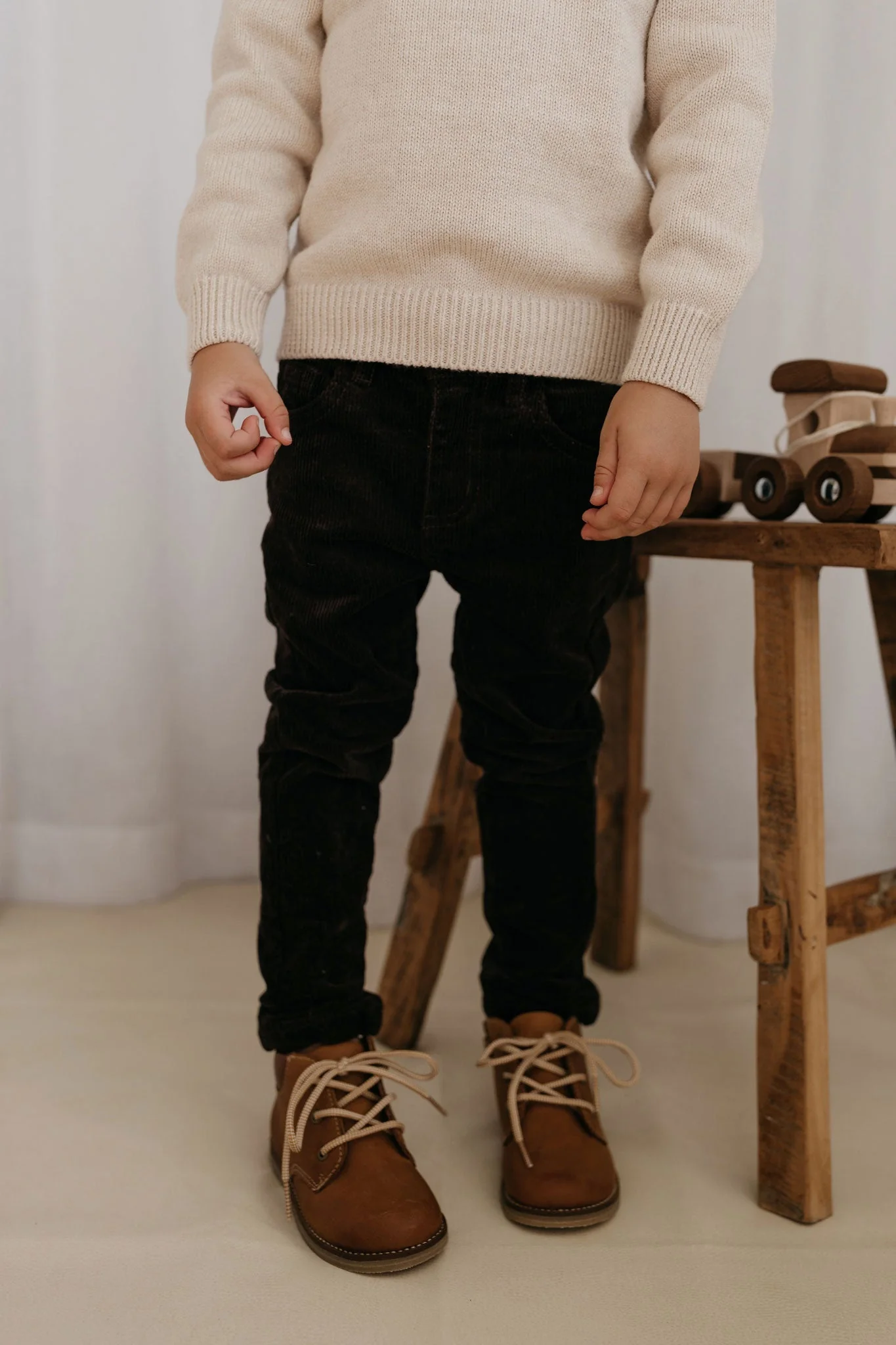 Leather Boot - Tan - Image 3