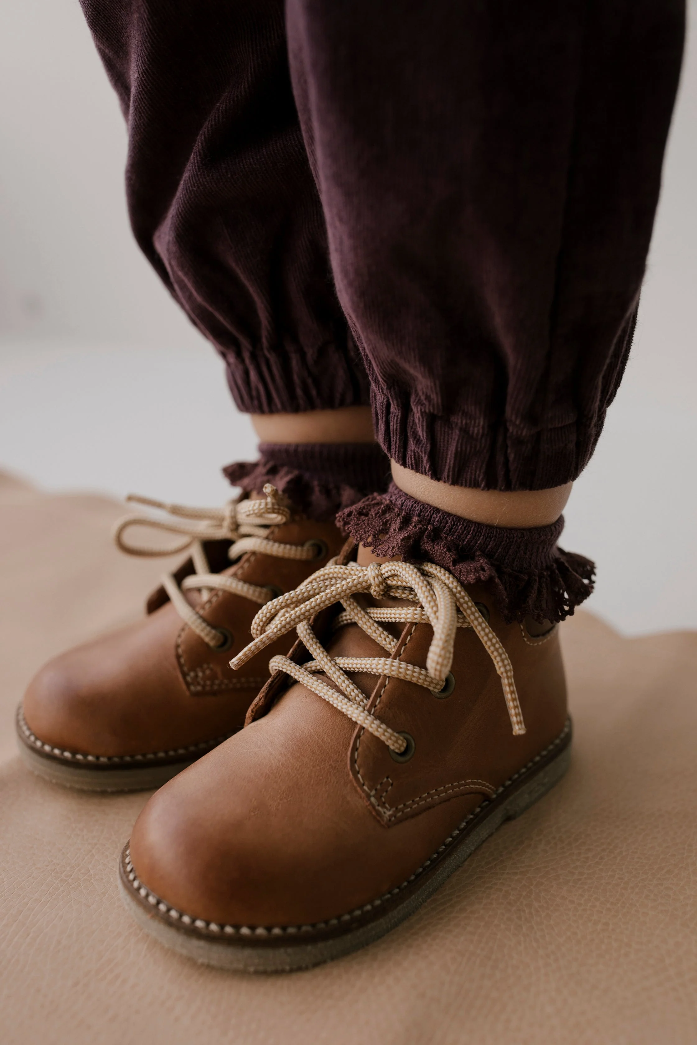 Leather Boot - Tan - Image 5