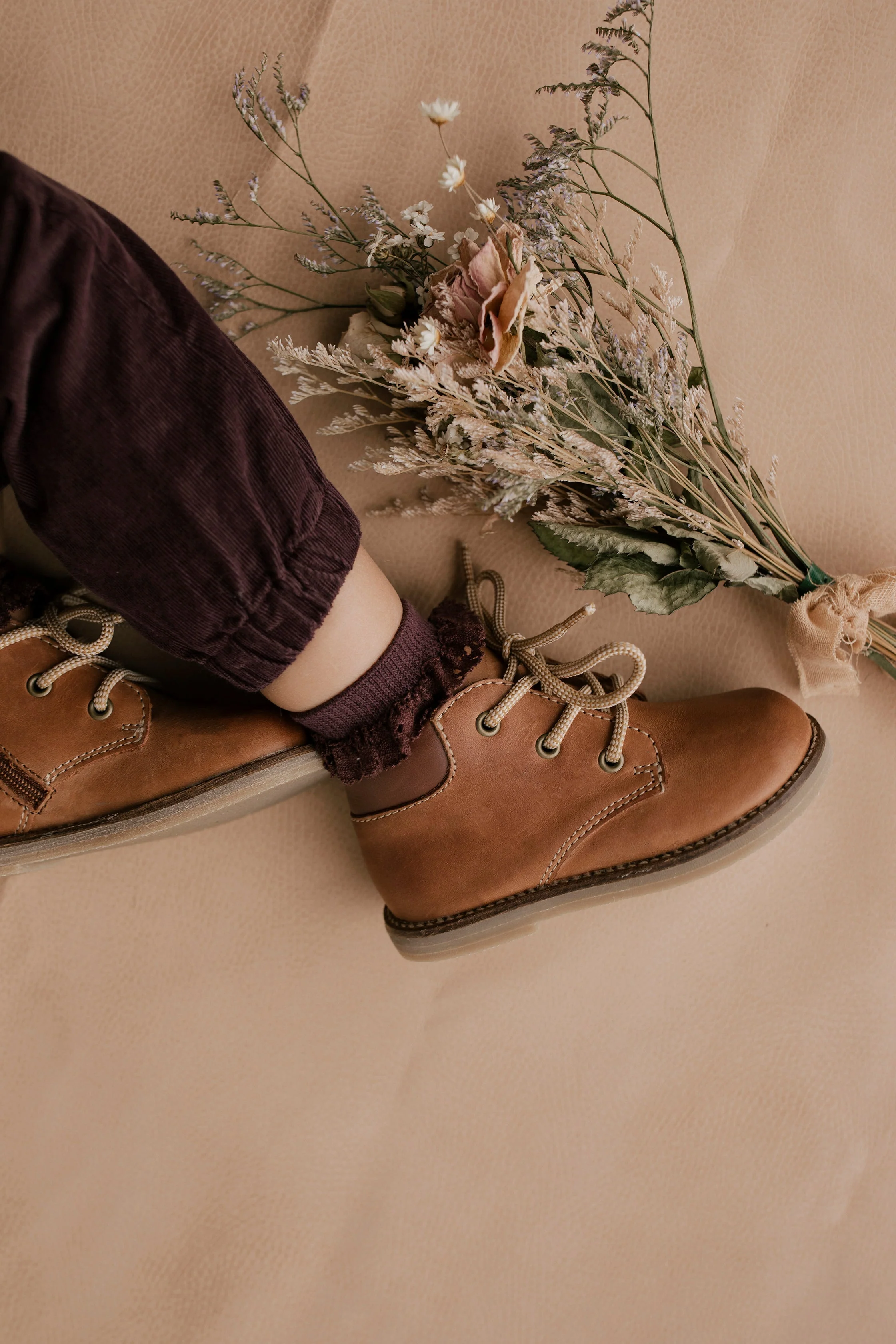 Leather Boot - Tan - Image 8