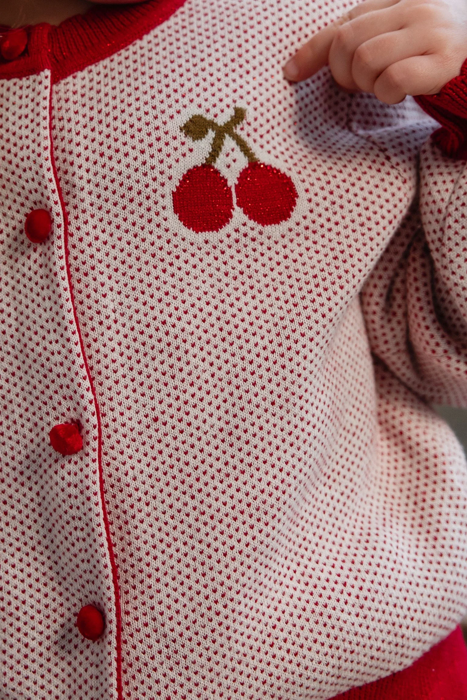 Liana Cardigan - Liana Cherry - Image 3
