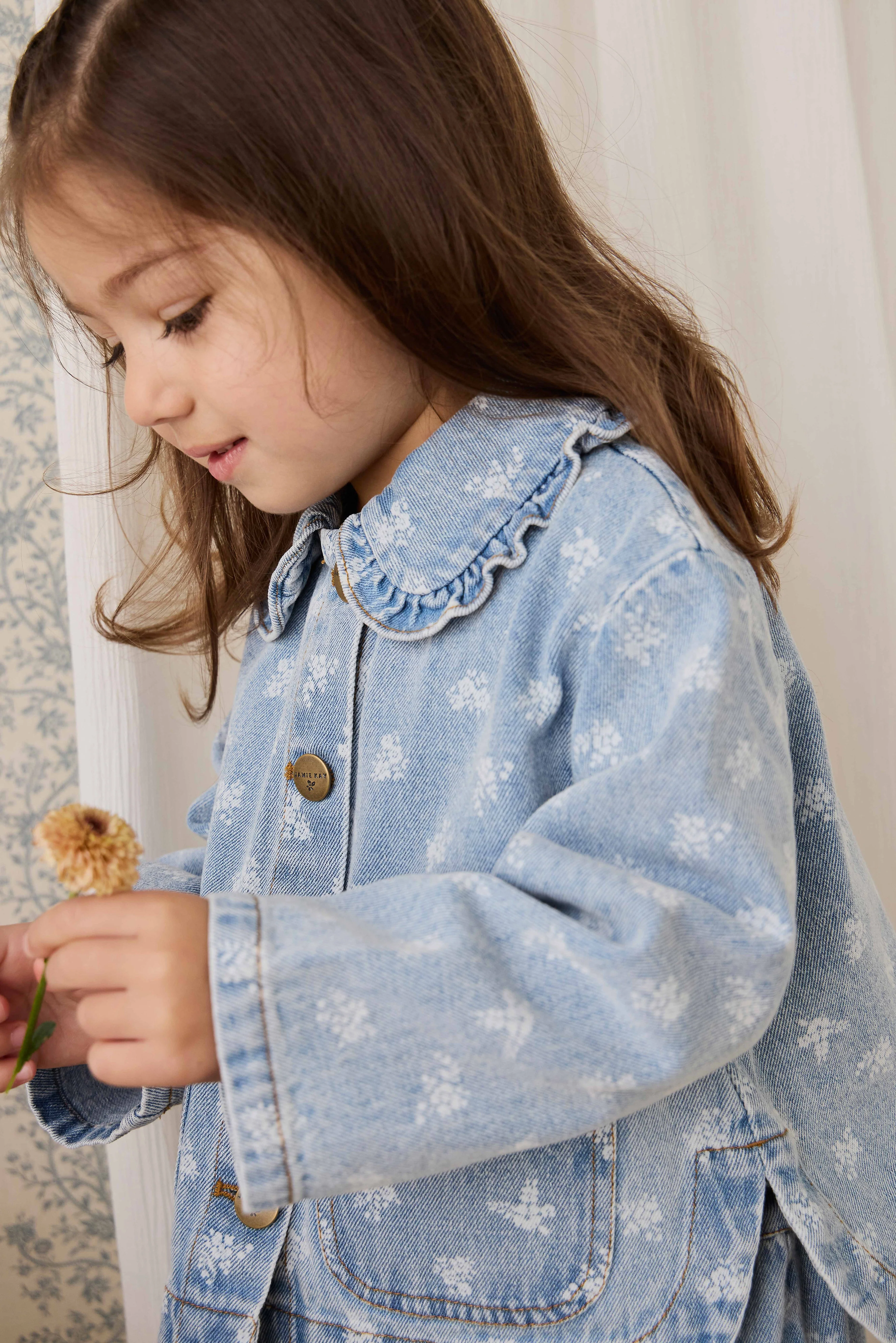 Malani Jacket - Tully Floral Denim - Image 10