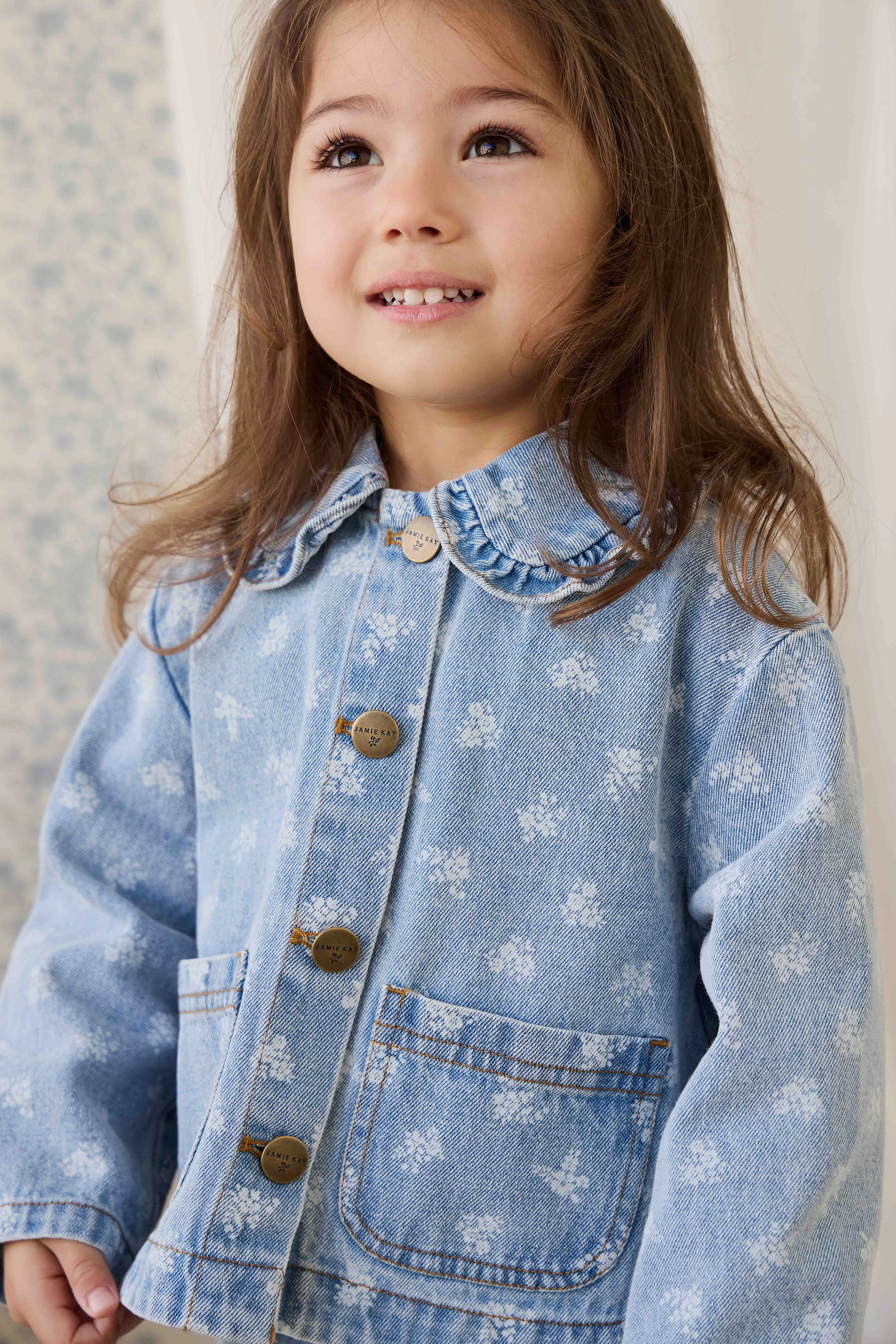 Malani Jacket - Tully Floral Denim - Image 14