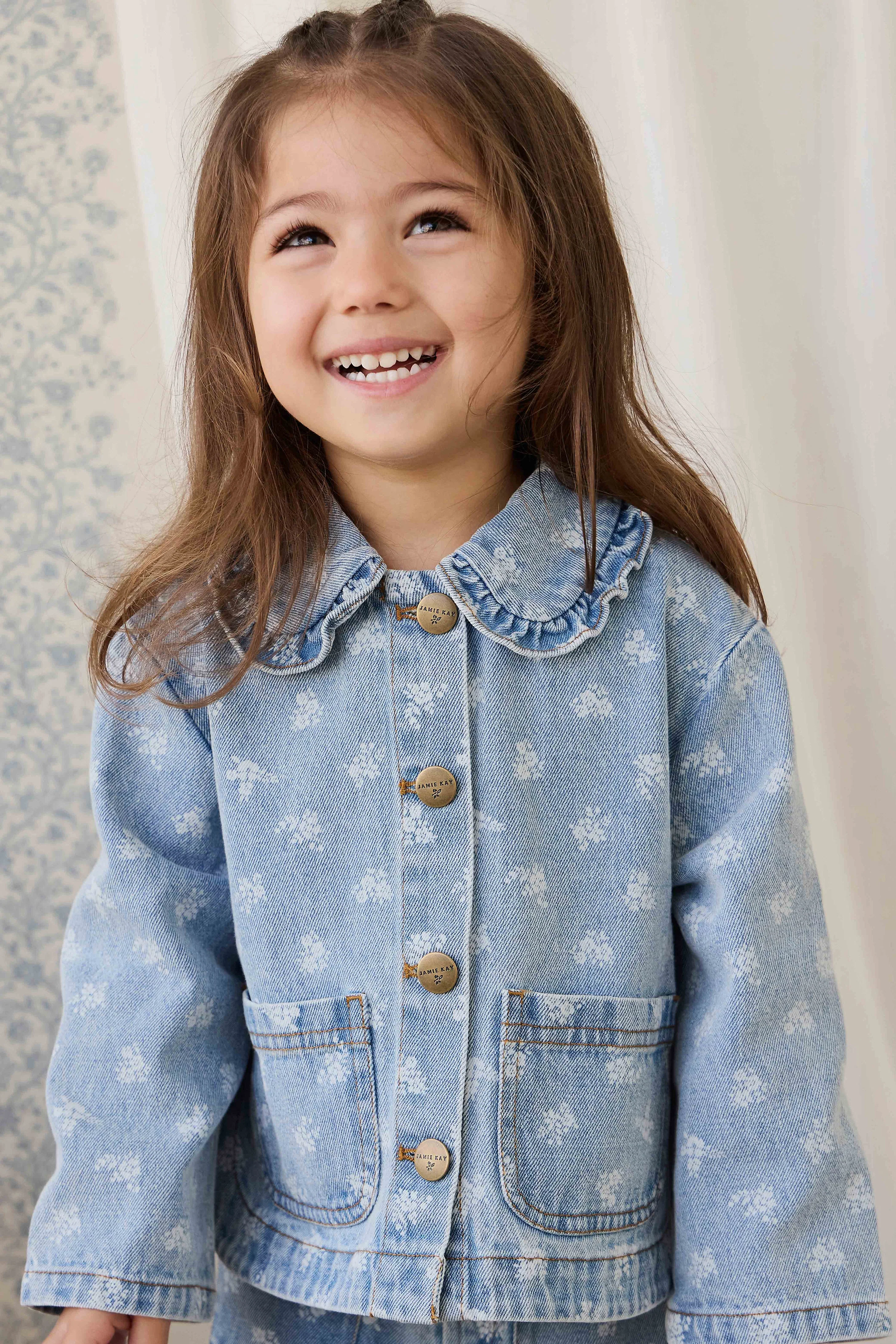 Malani Jacket - Tully Floral Denim - Image 3