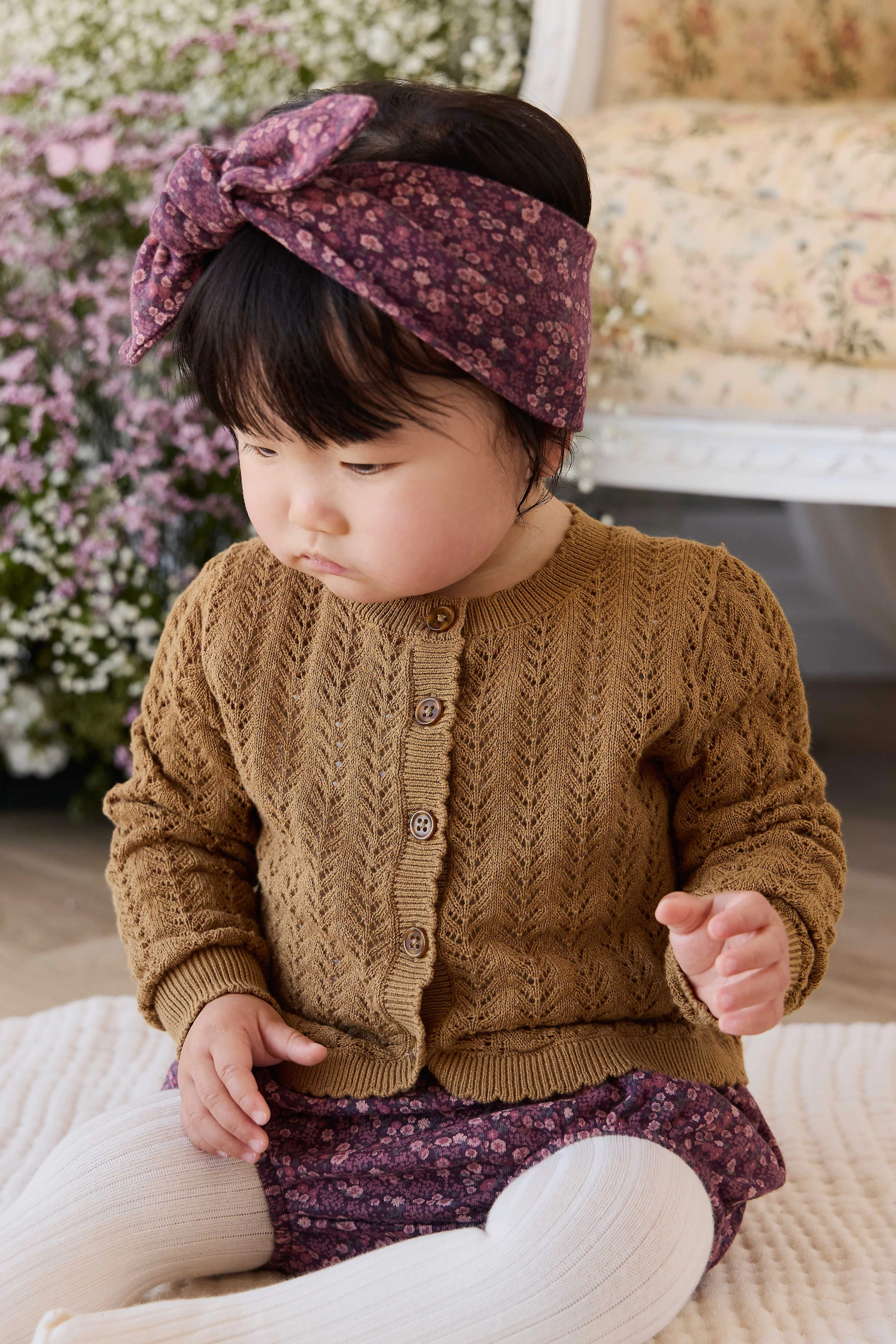 Maxine Knitted Cardigan - Antique Bronze - Image 16