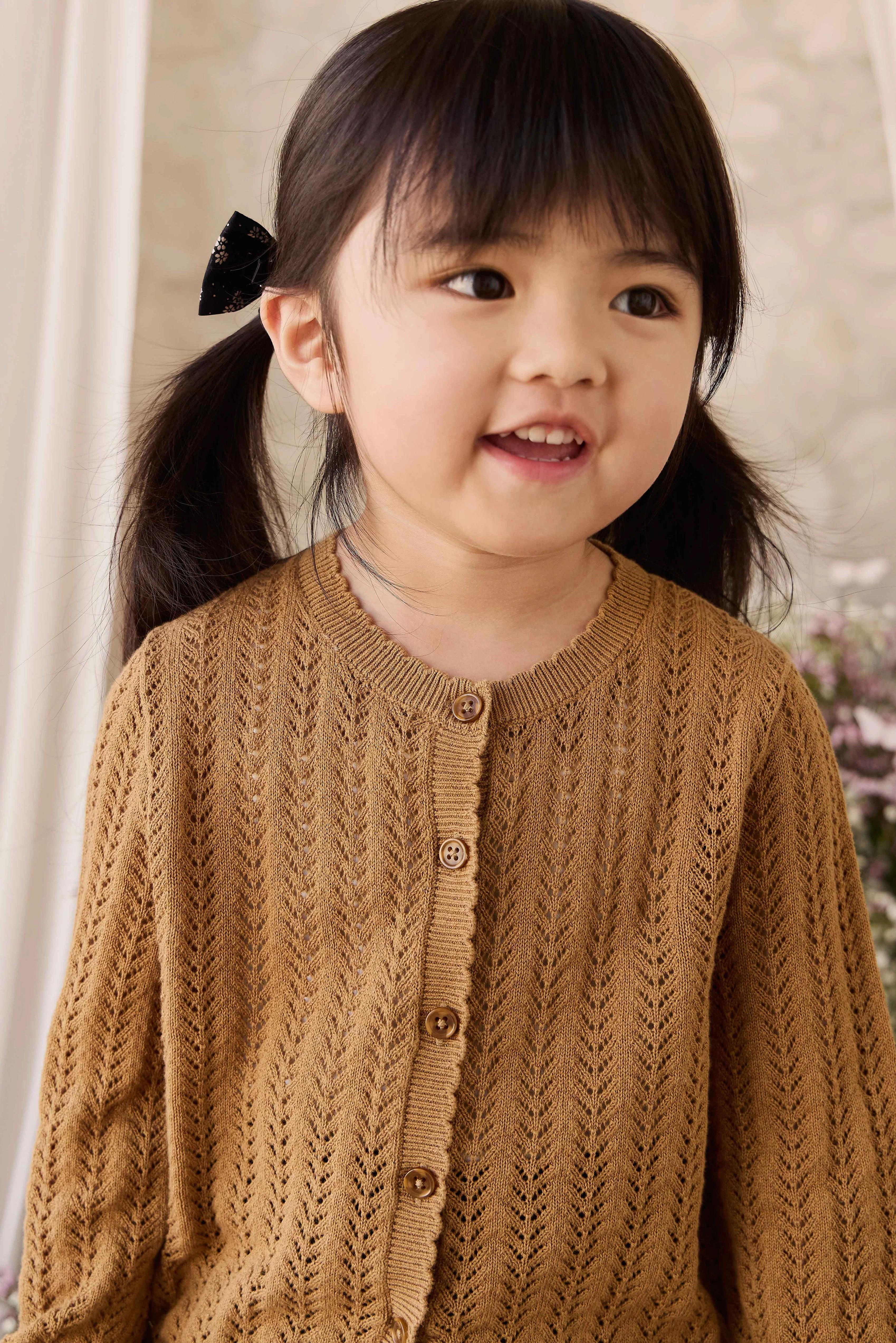 Maxine Knitted Cardigan - Antique Bronze - Image 17
