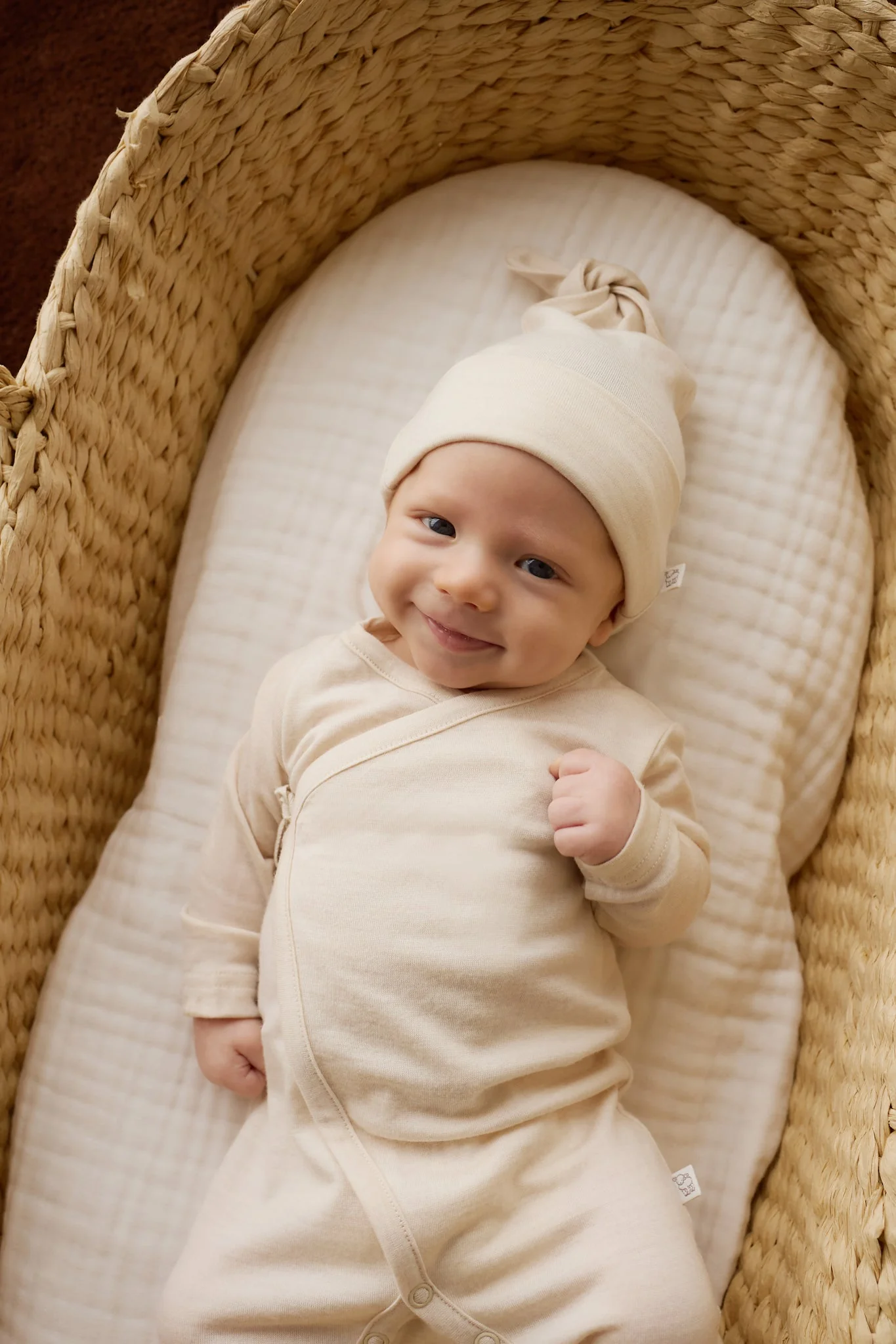 Merino Beanie - Natural - Image 3